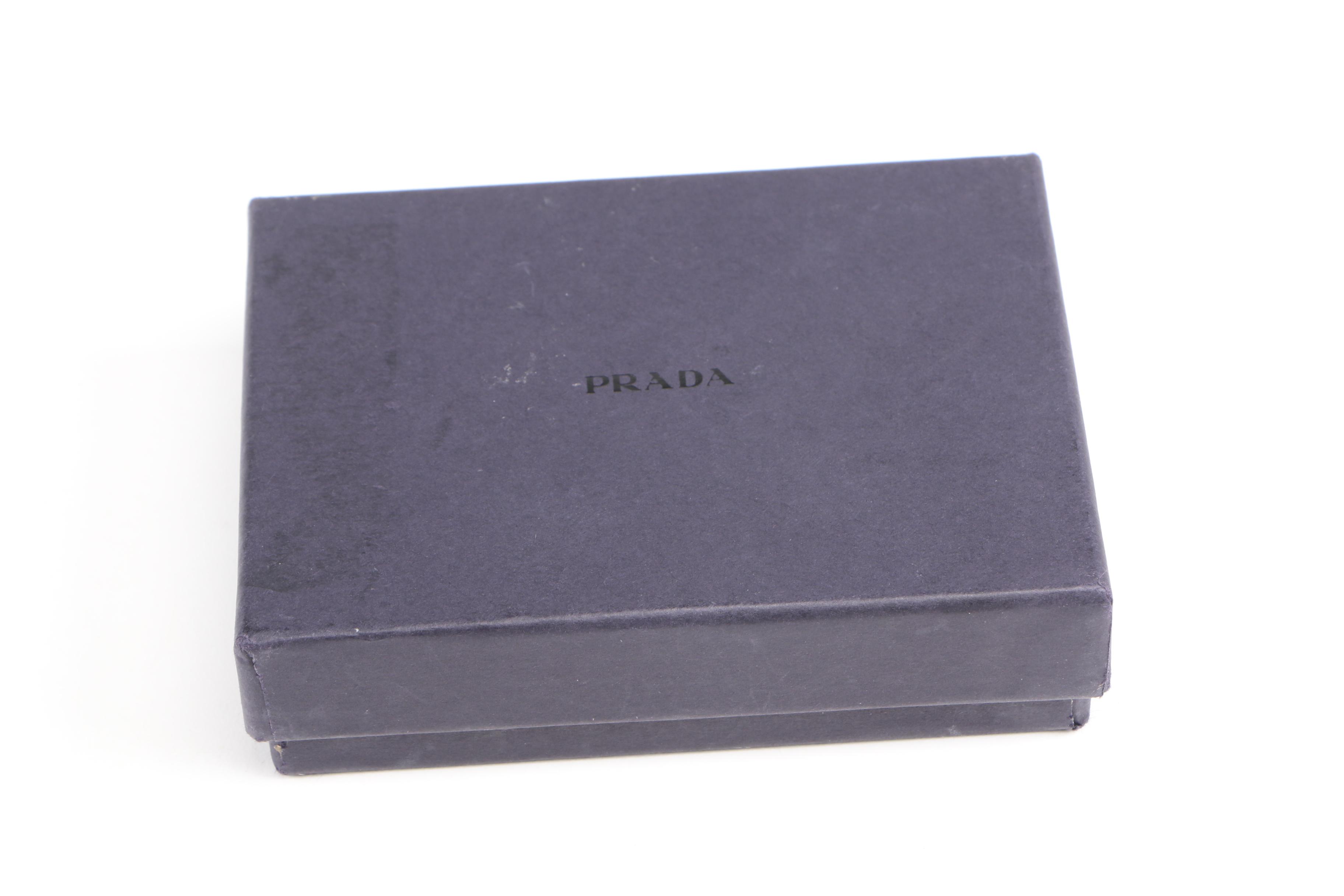 Prada Leather Credit Card Case