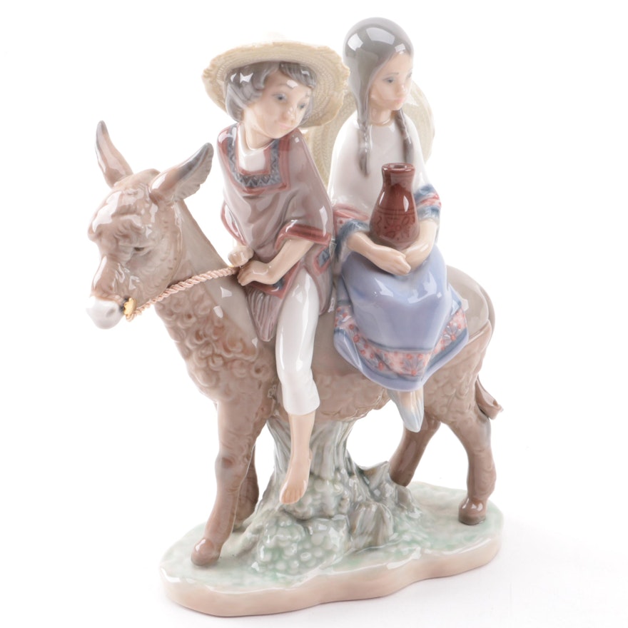 Lladró "Ride in the Country" Porcelain Figurine