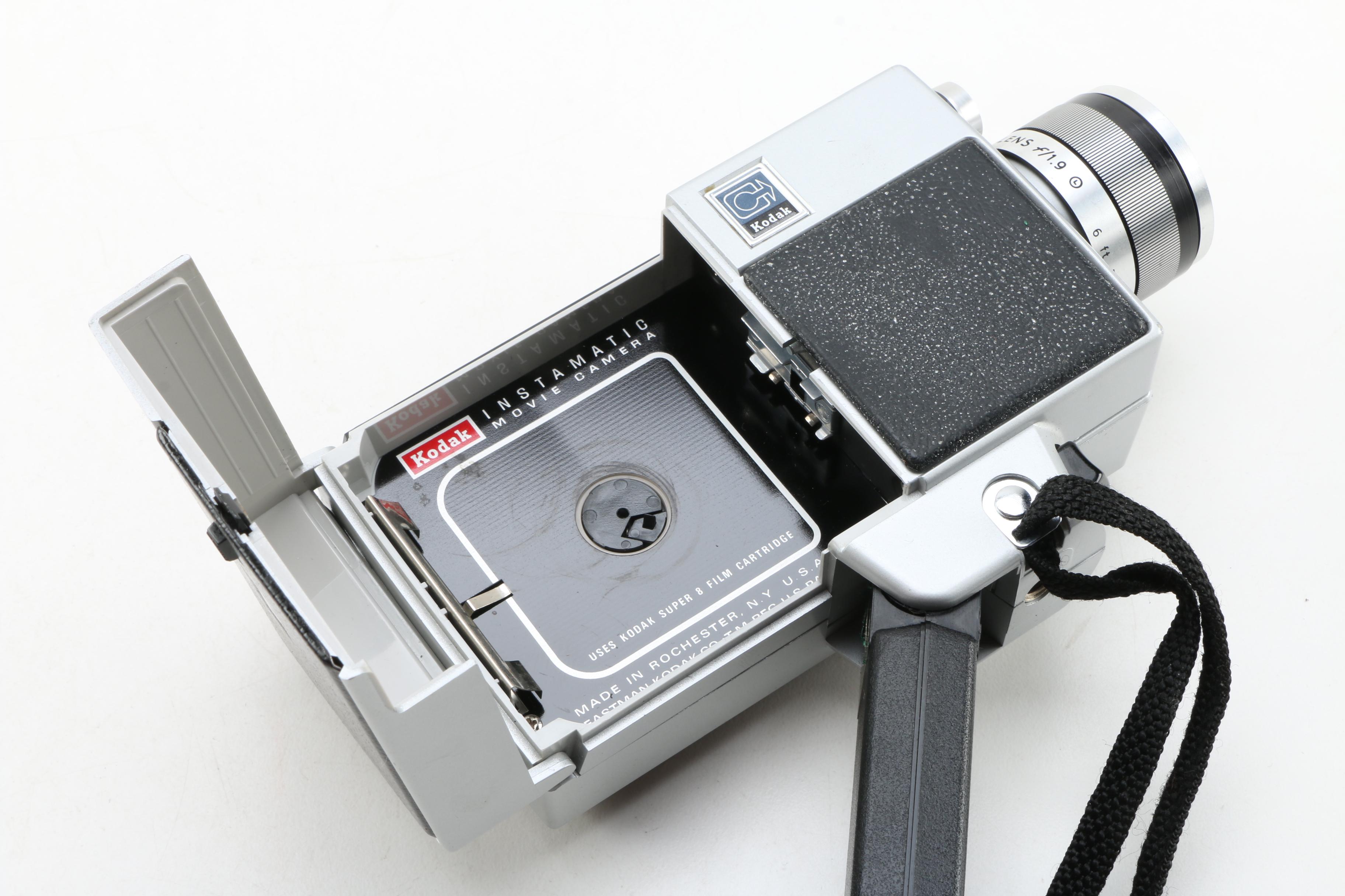 Kodak M30 Instamatic Movie Camera with Case and Accessories