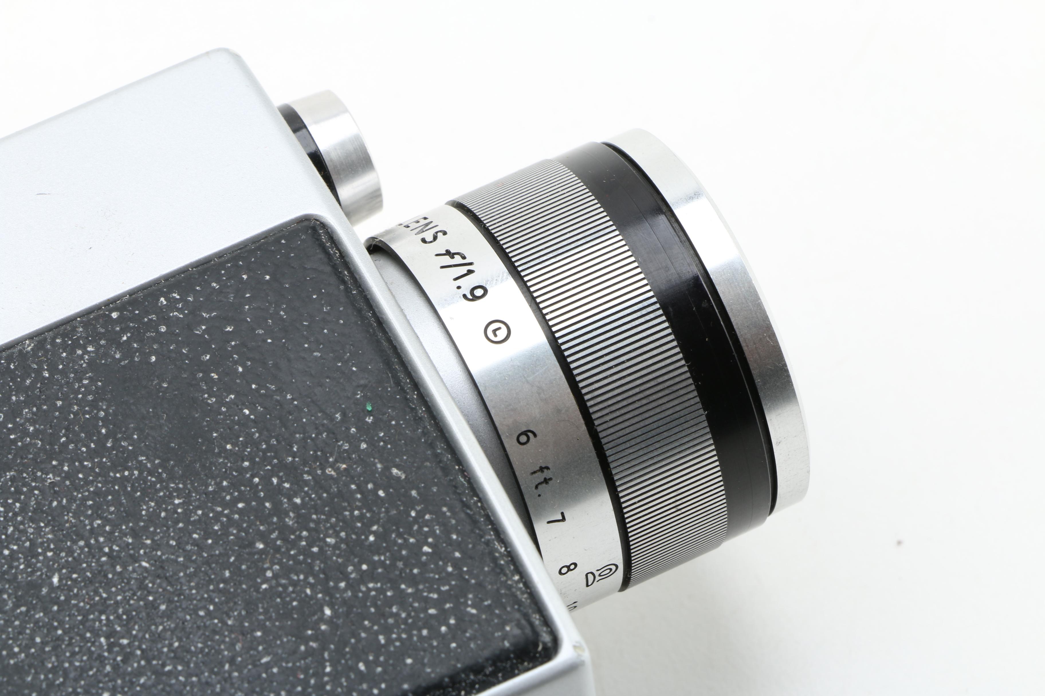 Kodak M30 Instamatic Movie Camera with Case and Accessories