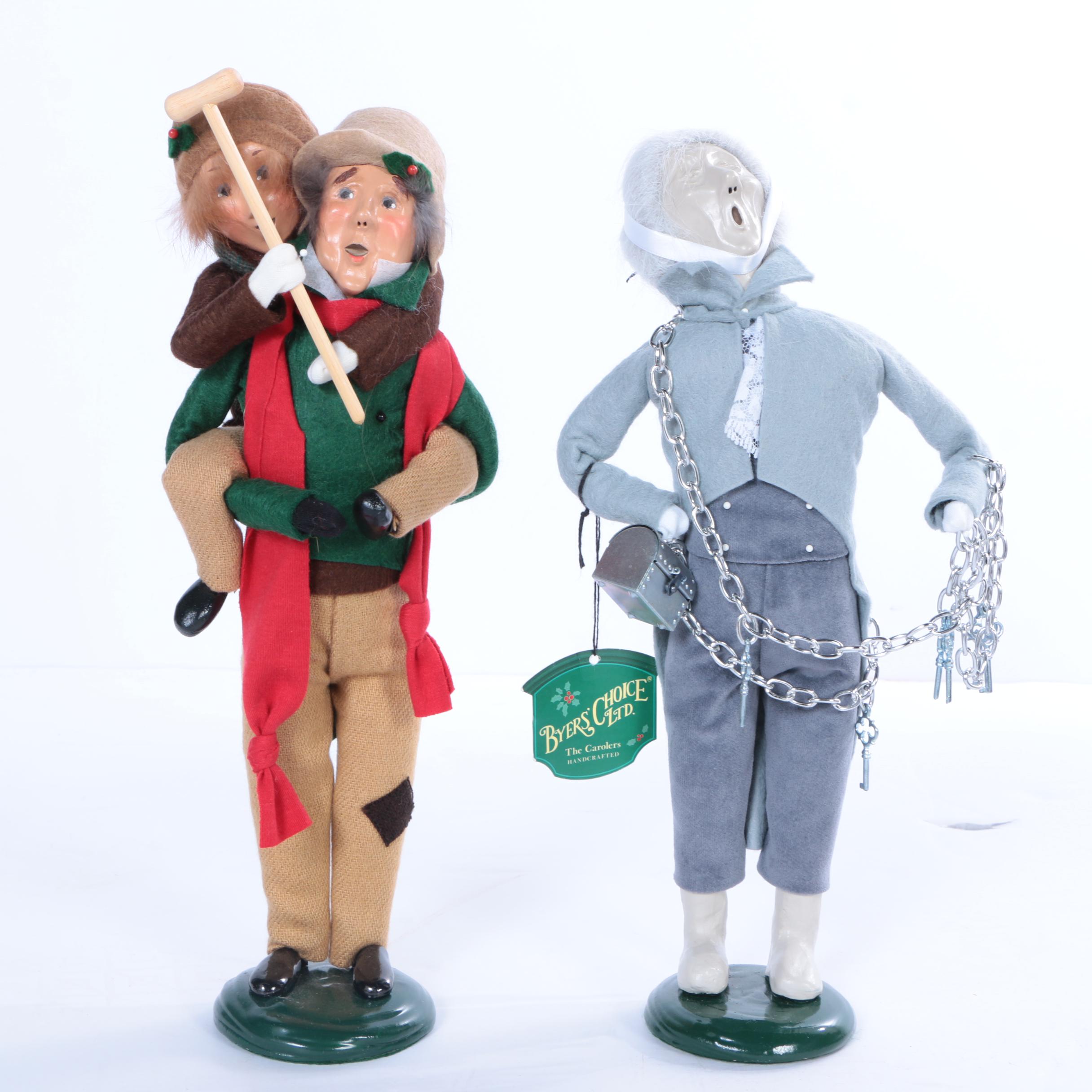 Collection of Byer's Choice Ltd. "The Carolers" Seasonal Figurines