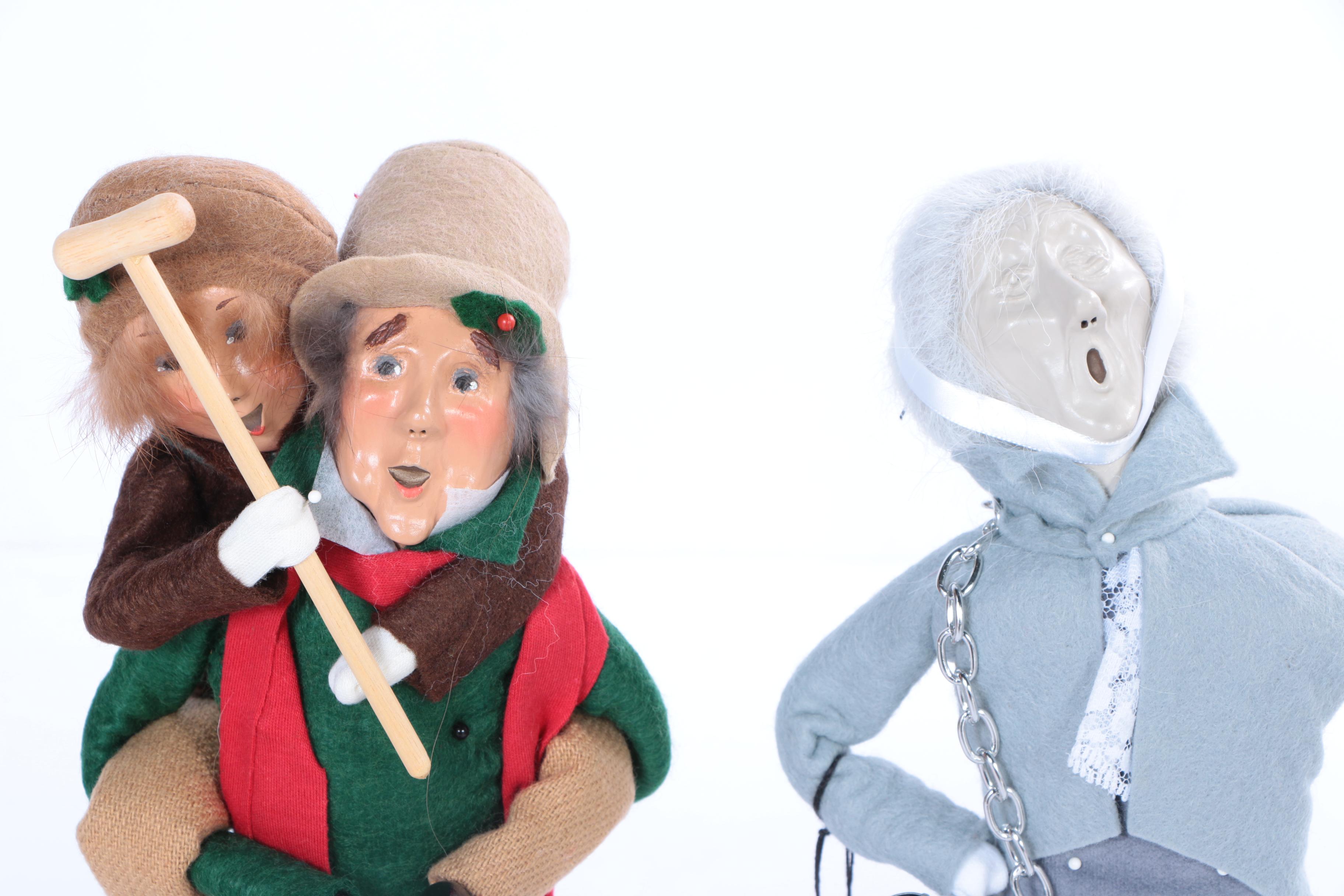 Collection of Byer's Choice Ltd. "The Carolers" Seasonal Figurines