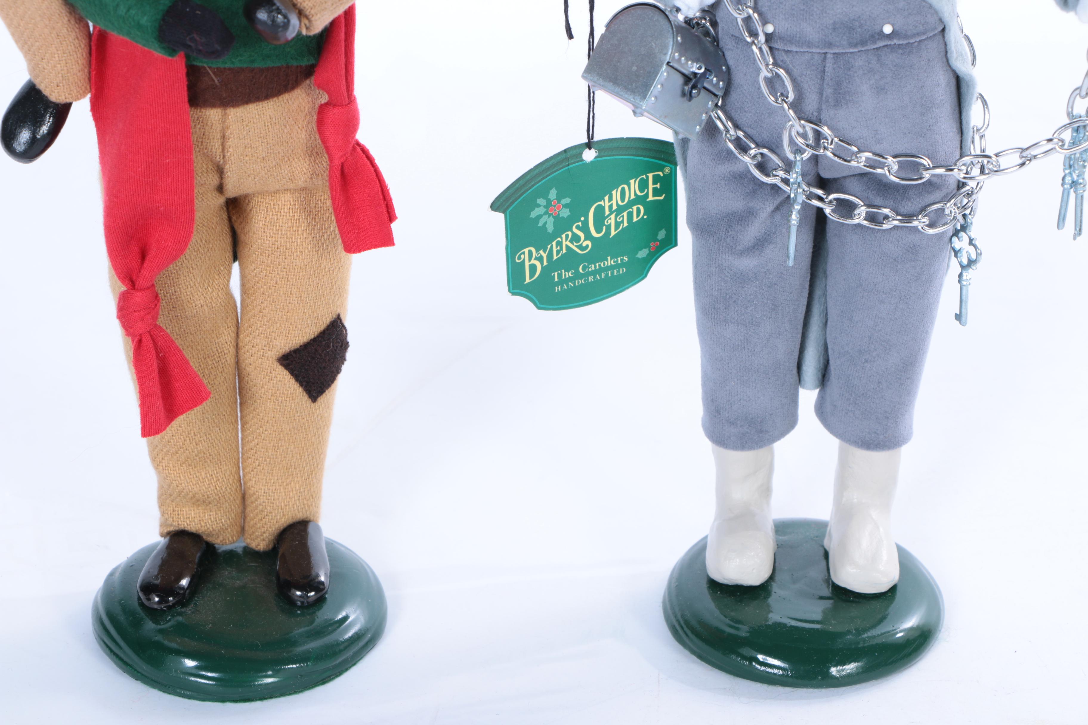 Collection of Byer's Choice Ltd. "The Carolers" Seasonal Figurines