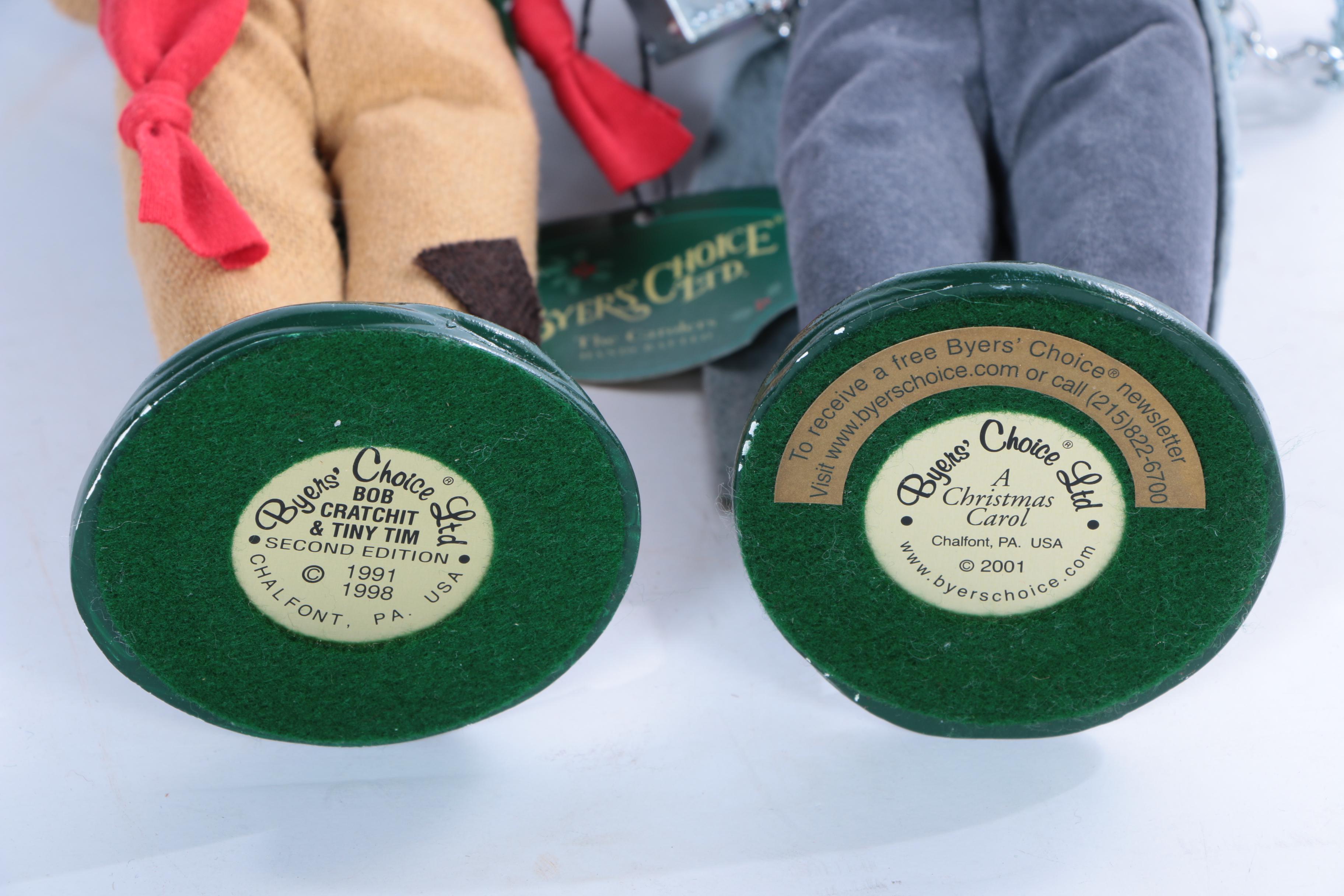 Collection of Byer's Choice Ltd. "The Carolers" Seasonal Figurines