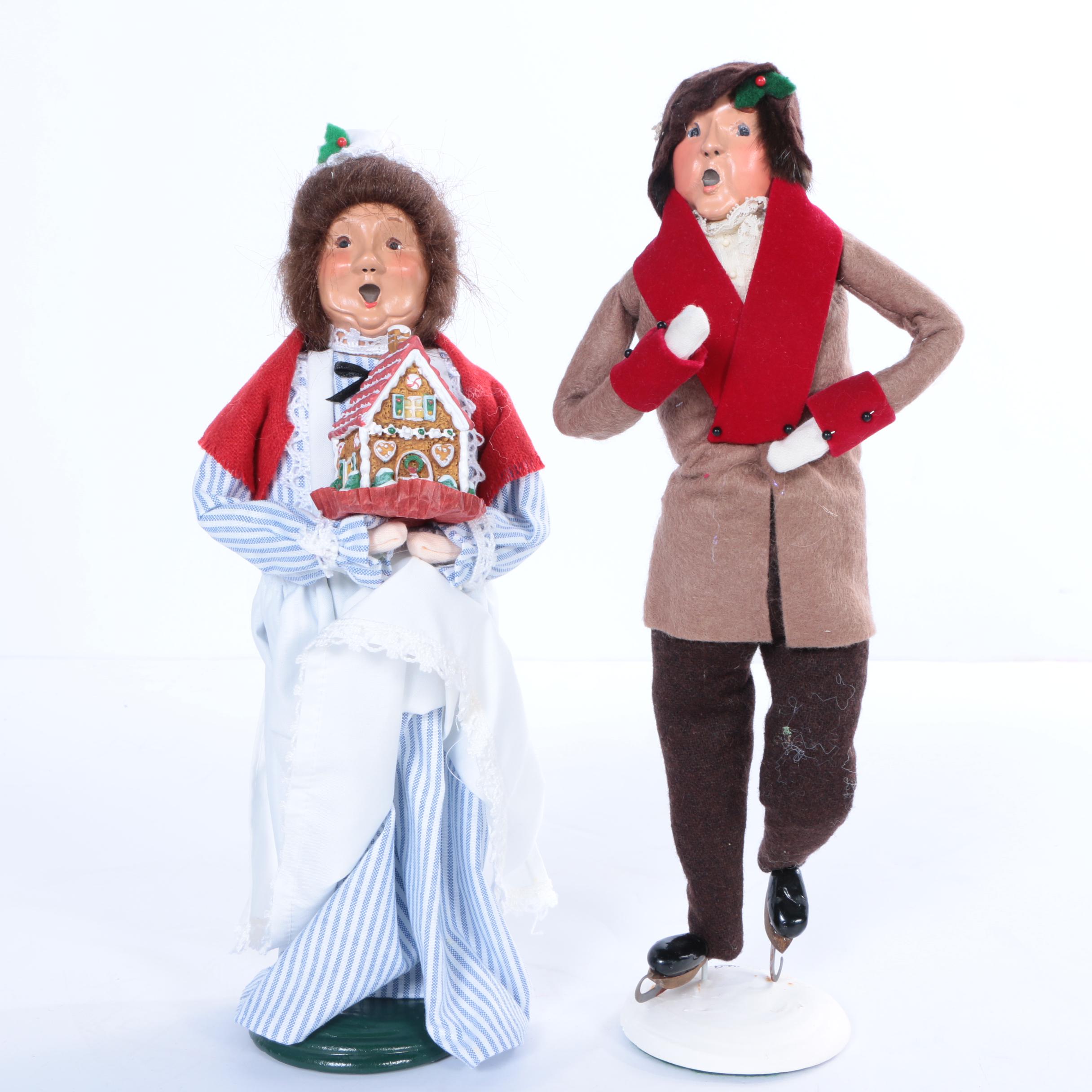 Collection of Byer's Choice Ltd. "The Carolers" Seasonal Figurines