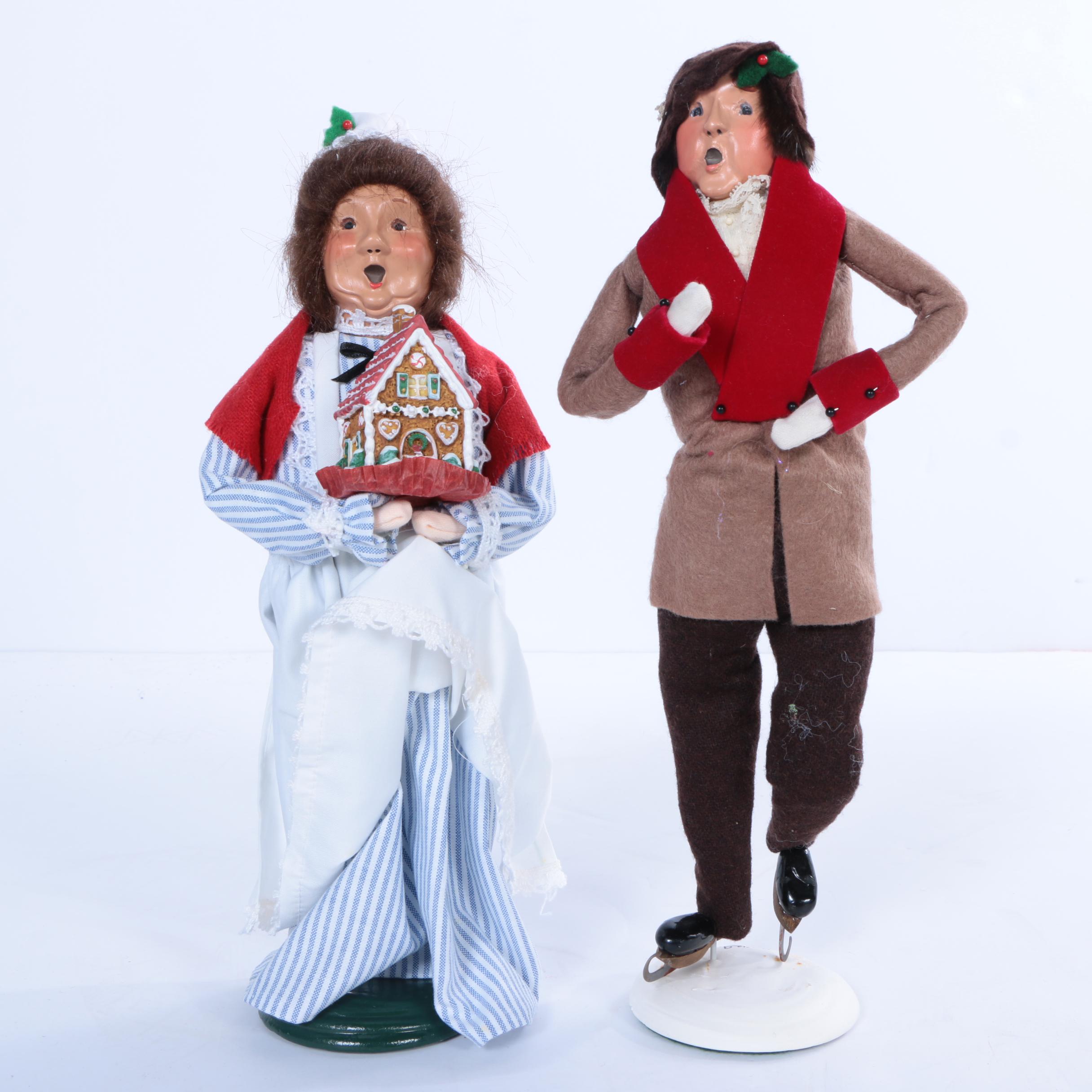 Collection of Byer's Choice Ltd. "The Carolers" Seasonal Figurines