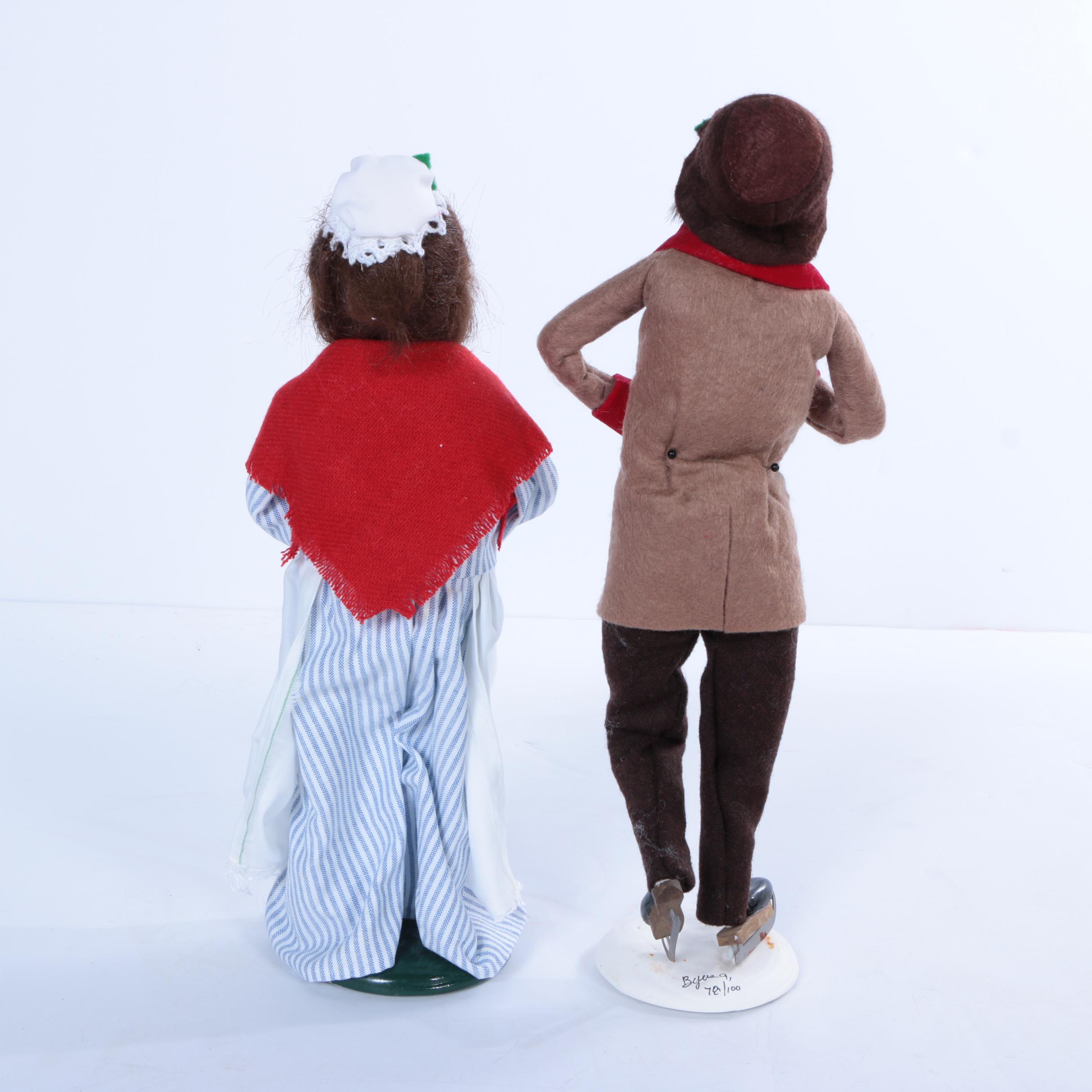 Collection of Byer's Choice Ltd. "The Carolers" Seasonal Figurines