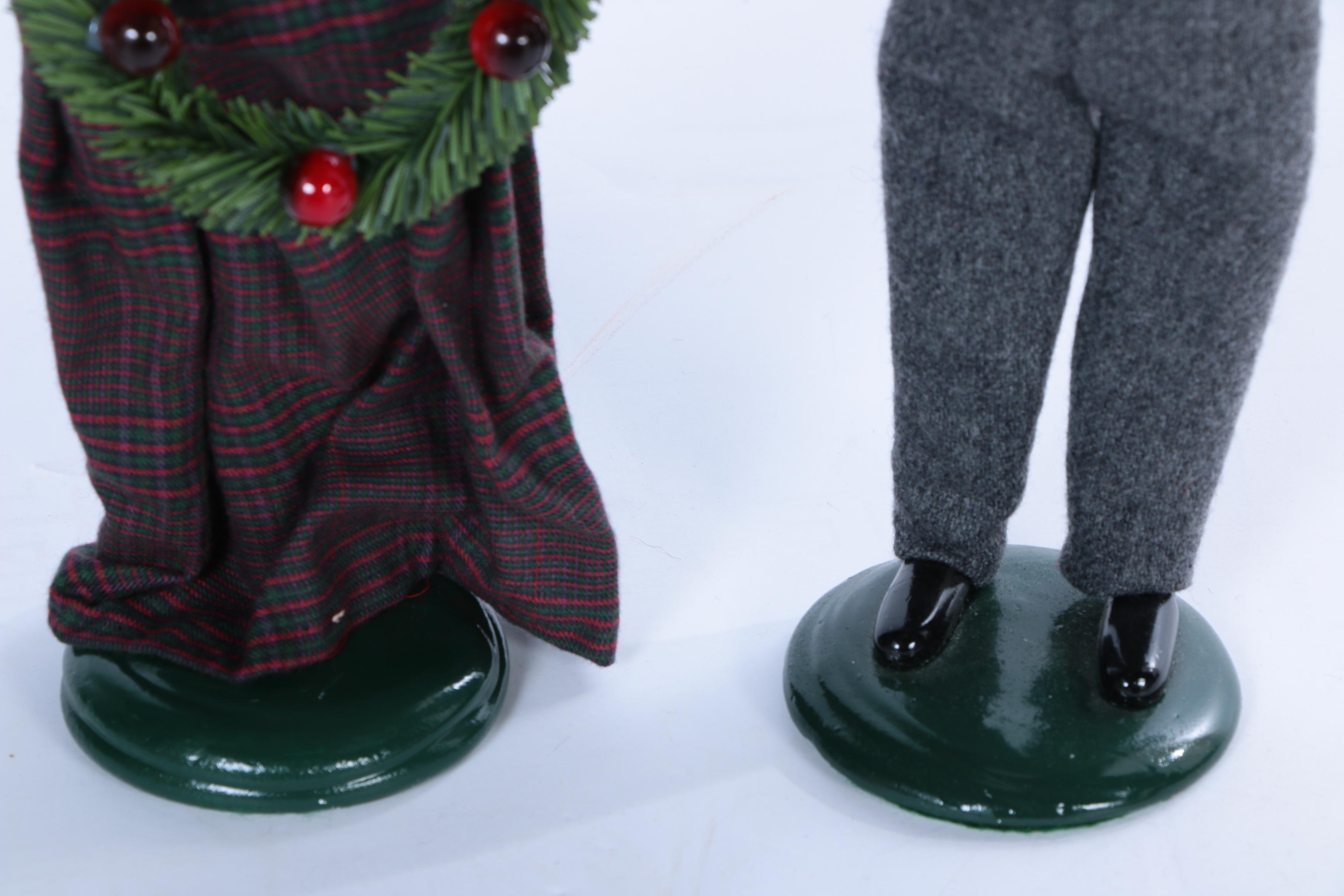 Collection of Byer's Choice Ltd. "The Carolers" Seasonal Figurines