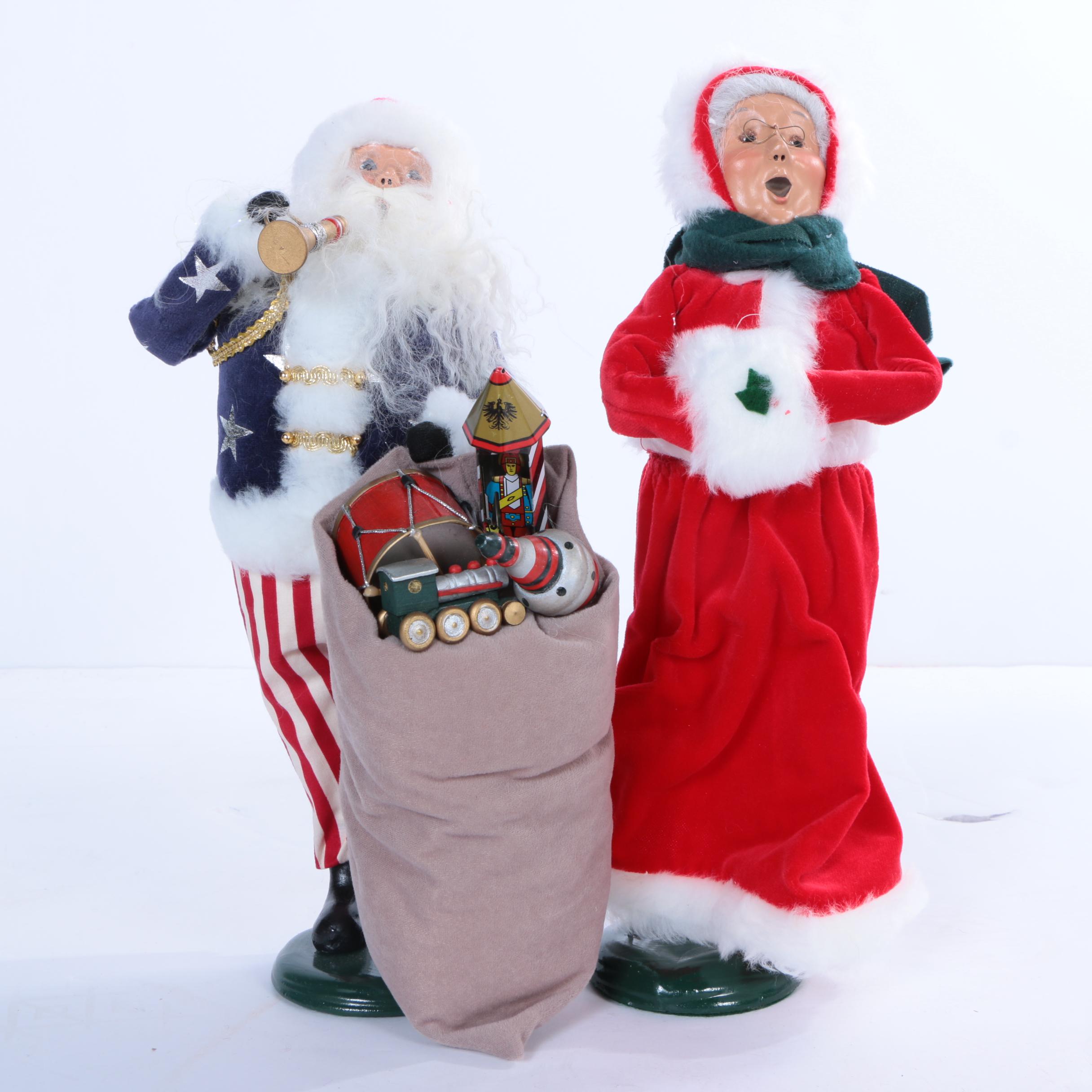 Collection of Byer's Choice Ltd. "The Carolers" Seasonal Figurines