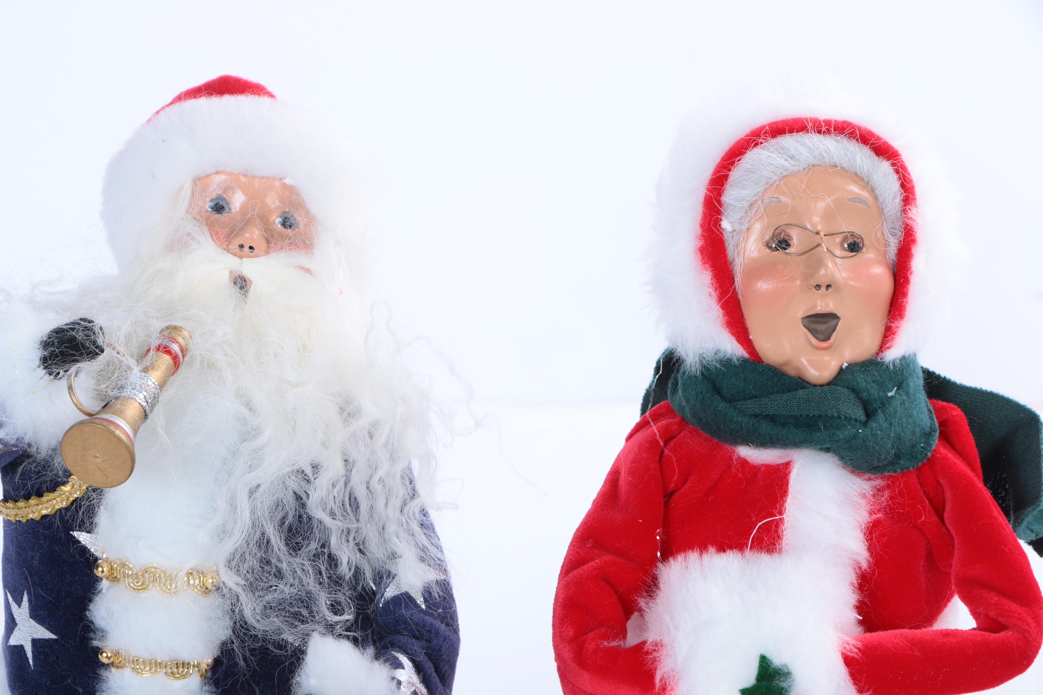 Collection of Byer's Choice Ltd. "The Carolers" Seasonal Figurines