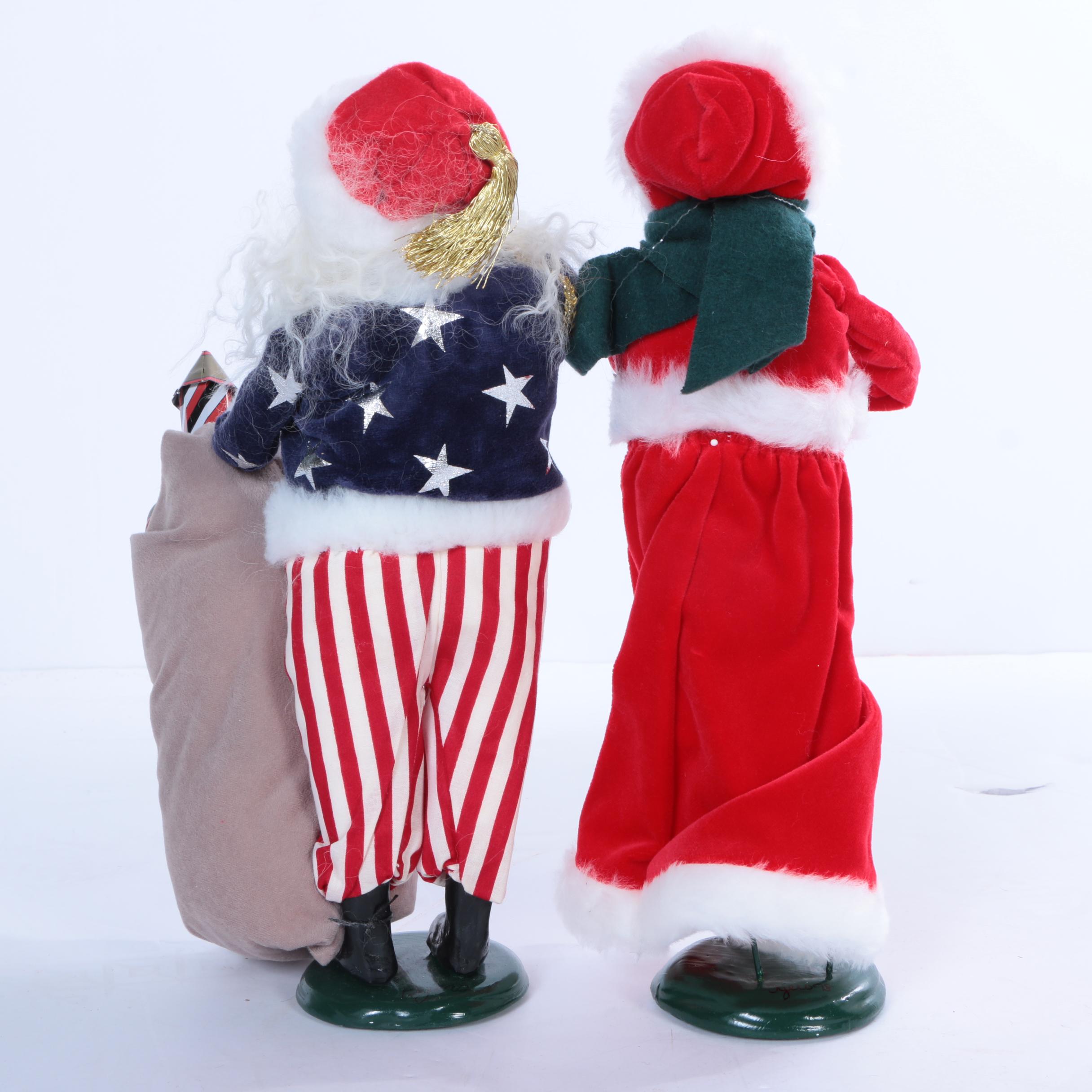 Collection of Byer's Choice Ltd. "The Carolers" Seasonal Figurines