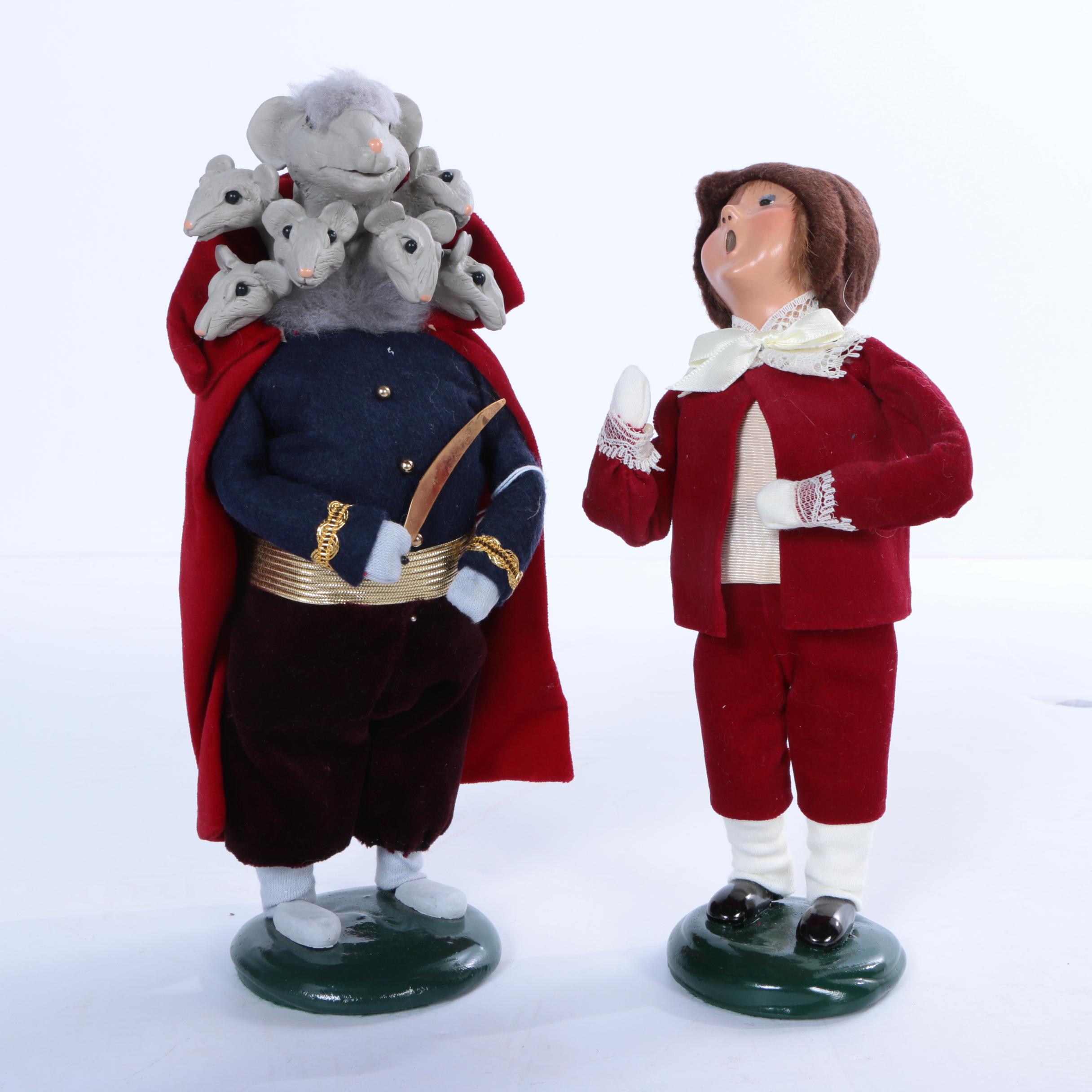 Collection of Byer's Choice Ltd. "The Carolers" Seasonal Figurines