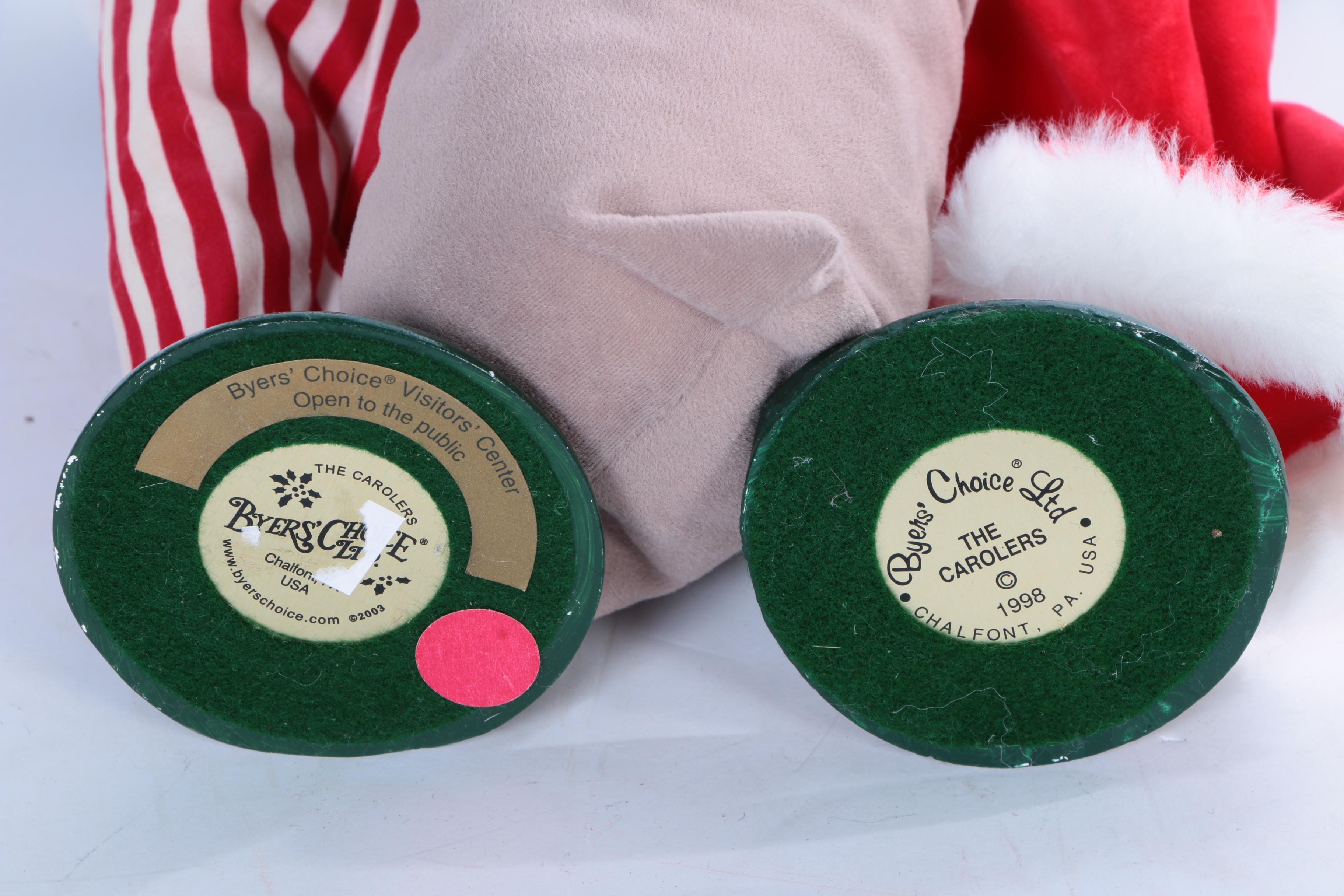 Collection of Byer's Choice Ltd. "The Carolers" Seasonal Figurines