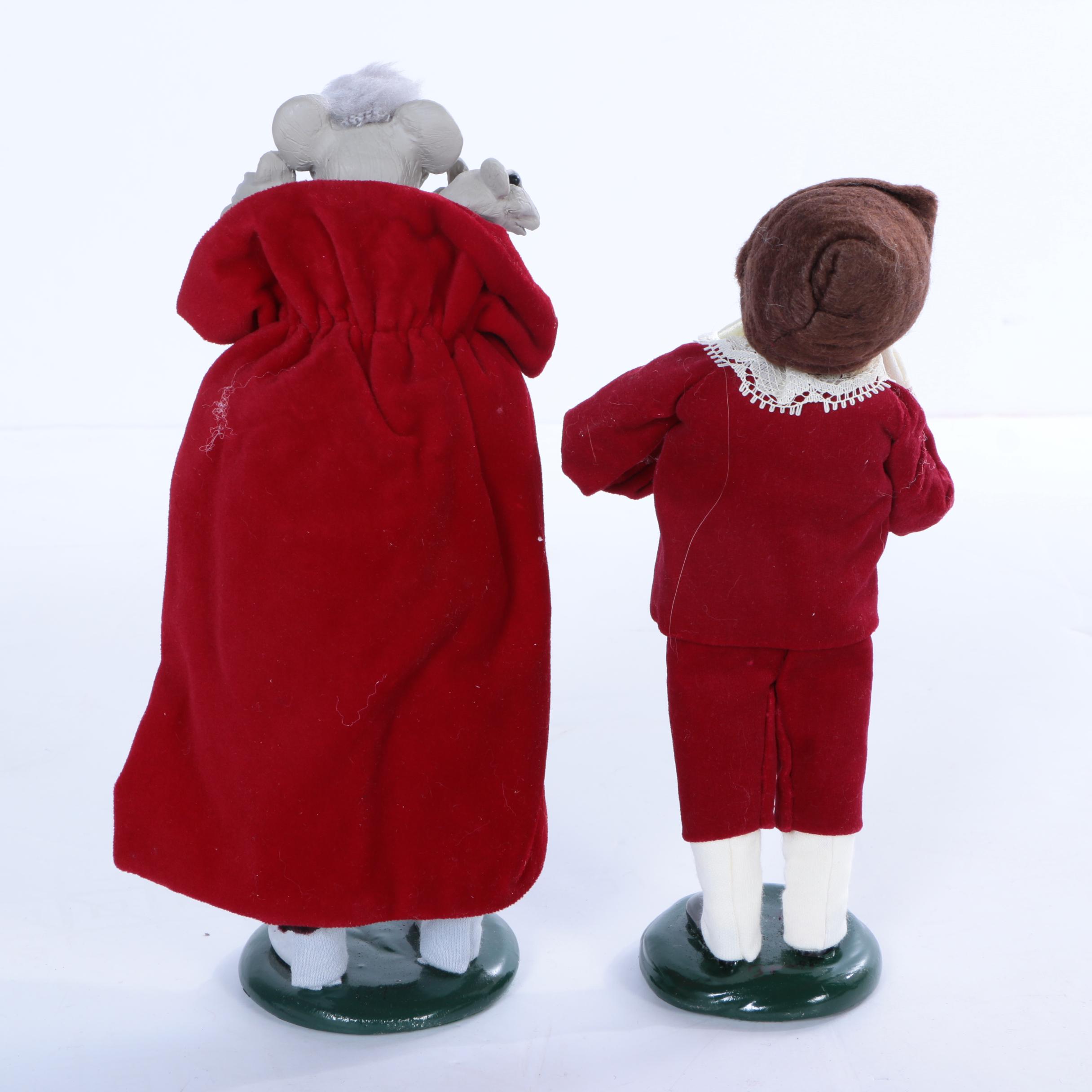 Collection of Byer's Choice Ltd. "The Carolers" Seasonal Figurines