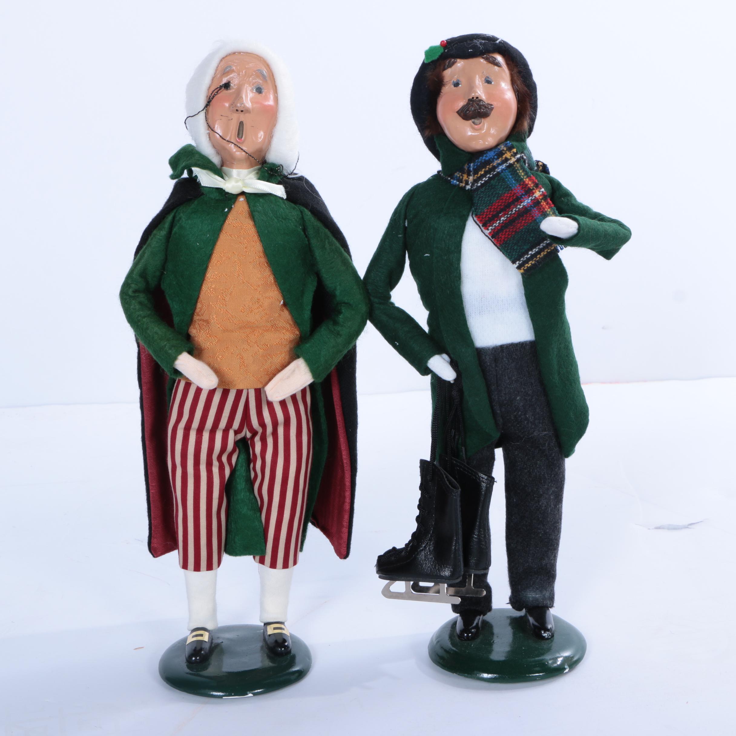 Collection of Byer's Choice Ltd. "The Carolers" Seasonal Figurines