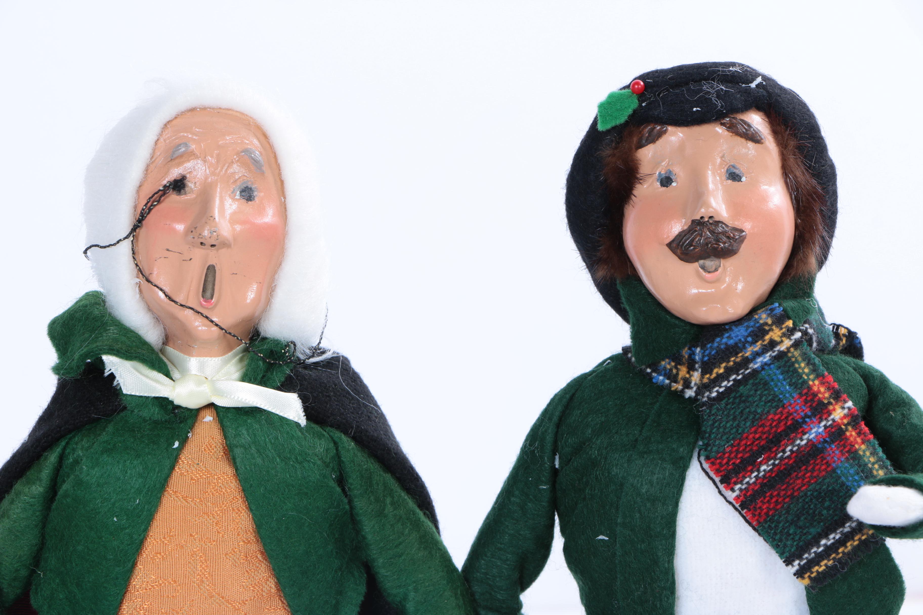 Collection of Byer's Choice Ltd. "The Carolers" Seasonal Figurines