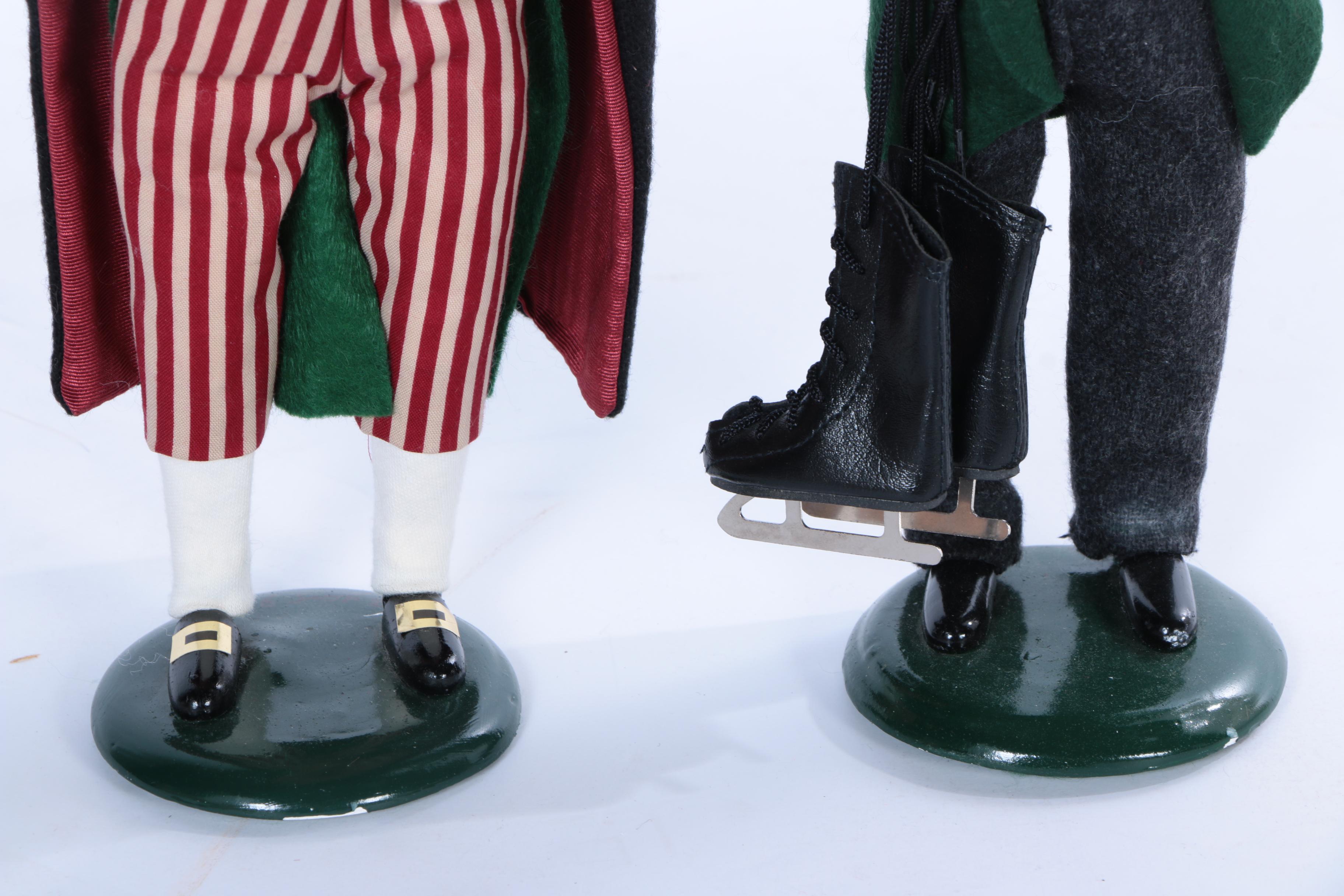 Collection of Byer's Choice Ltd. "The Carolers" Seasonal Figurines