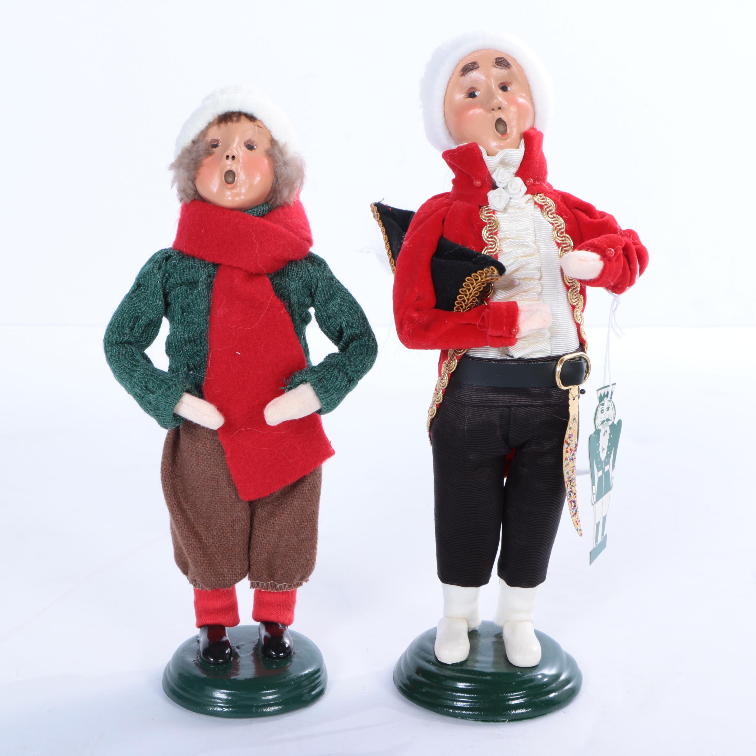 Collection of Byer's Choice Ltd. "The Carolers" Seasonal Figurines