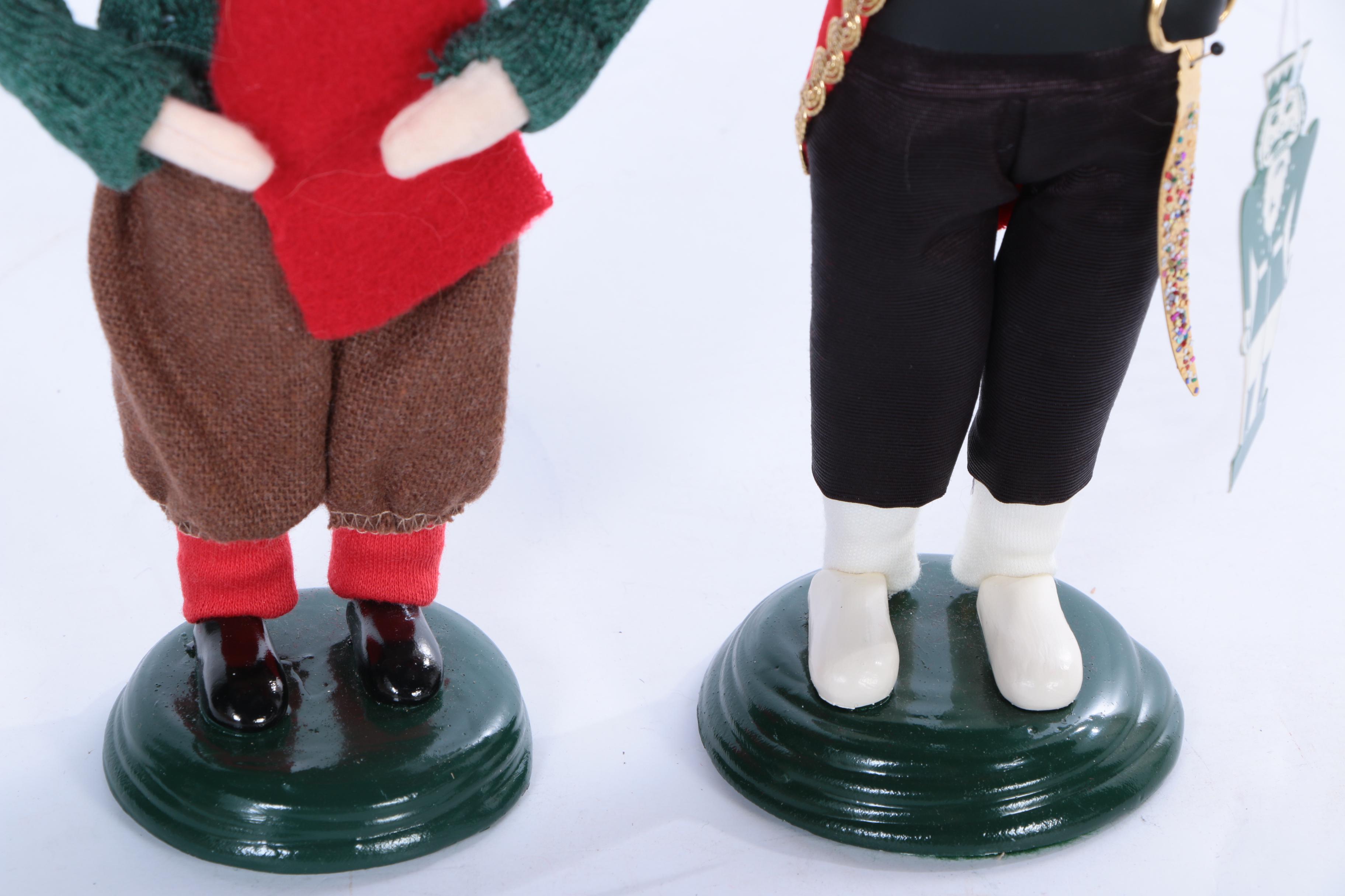 Collection of Byer's Choice Ltd. "The Carolers" Seasonal Figurines