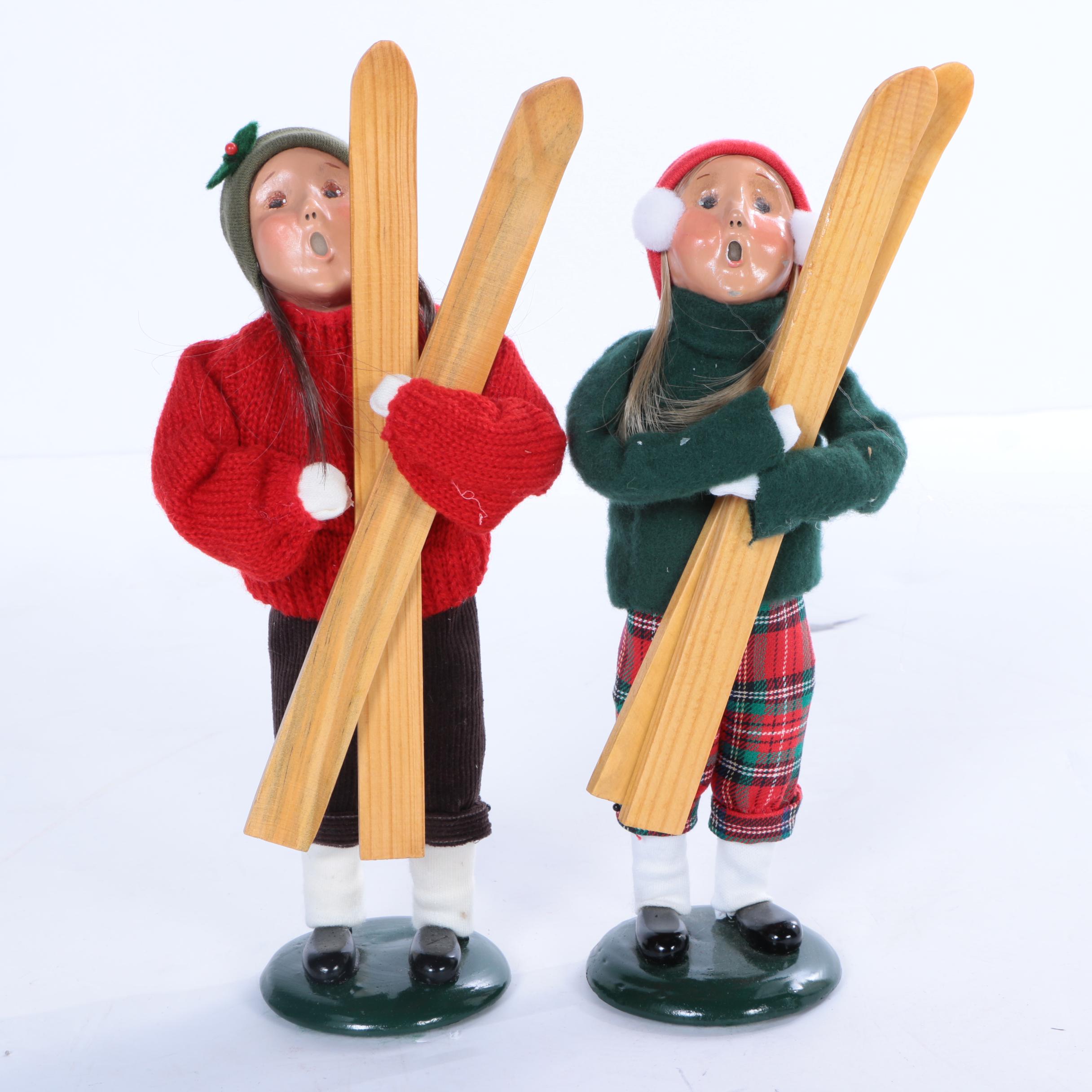 Collection of Byer's Choice Ltd. "The Carolers" Seasonal Figurines