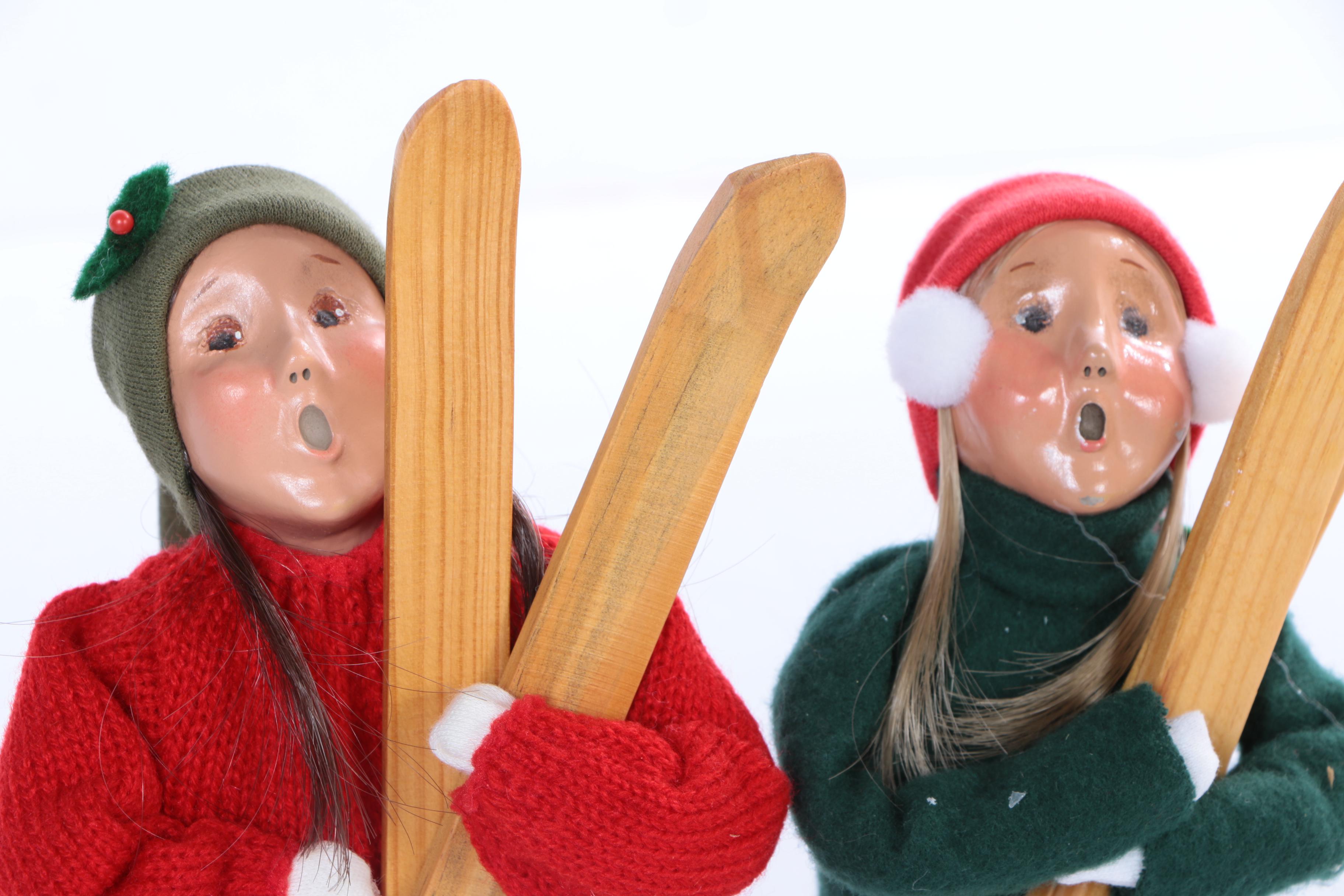 Collection of Byer's Choice Ltd. "The Carolers" Seasonal Figurines