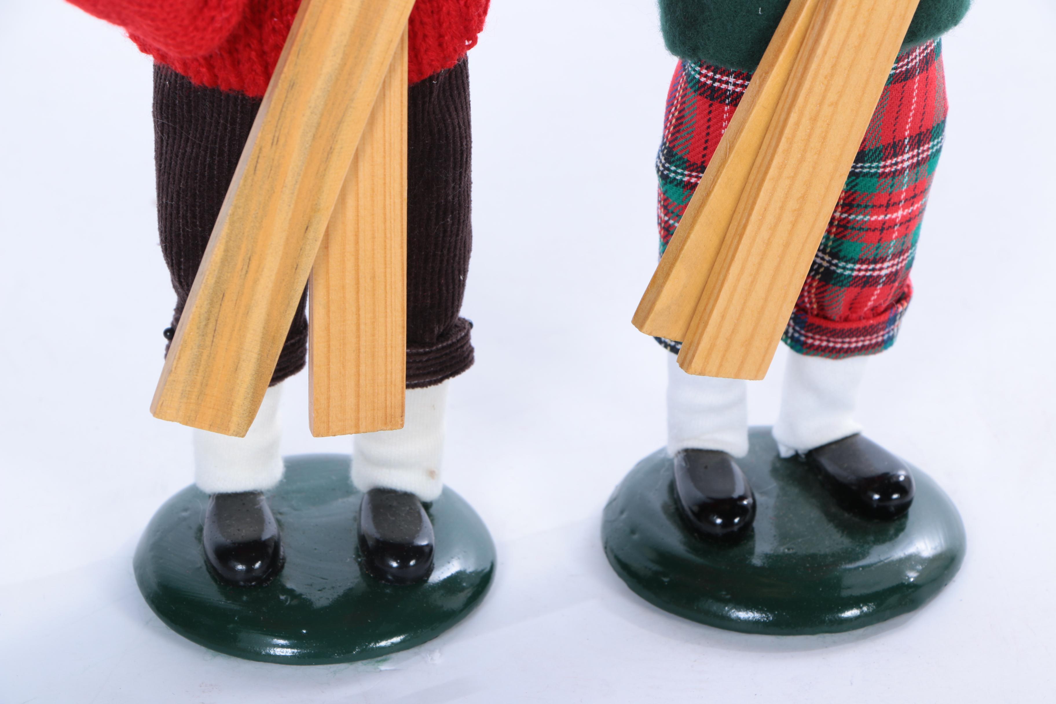 Collection of Byer's Choice Ltd. "The Carolers" Seasonal Figurines