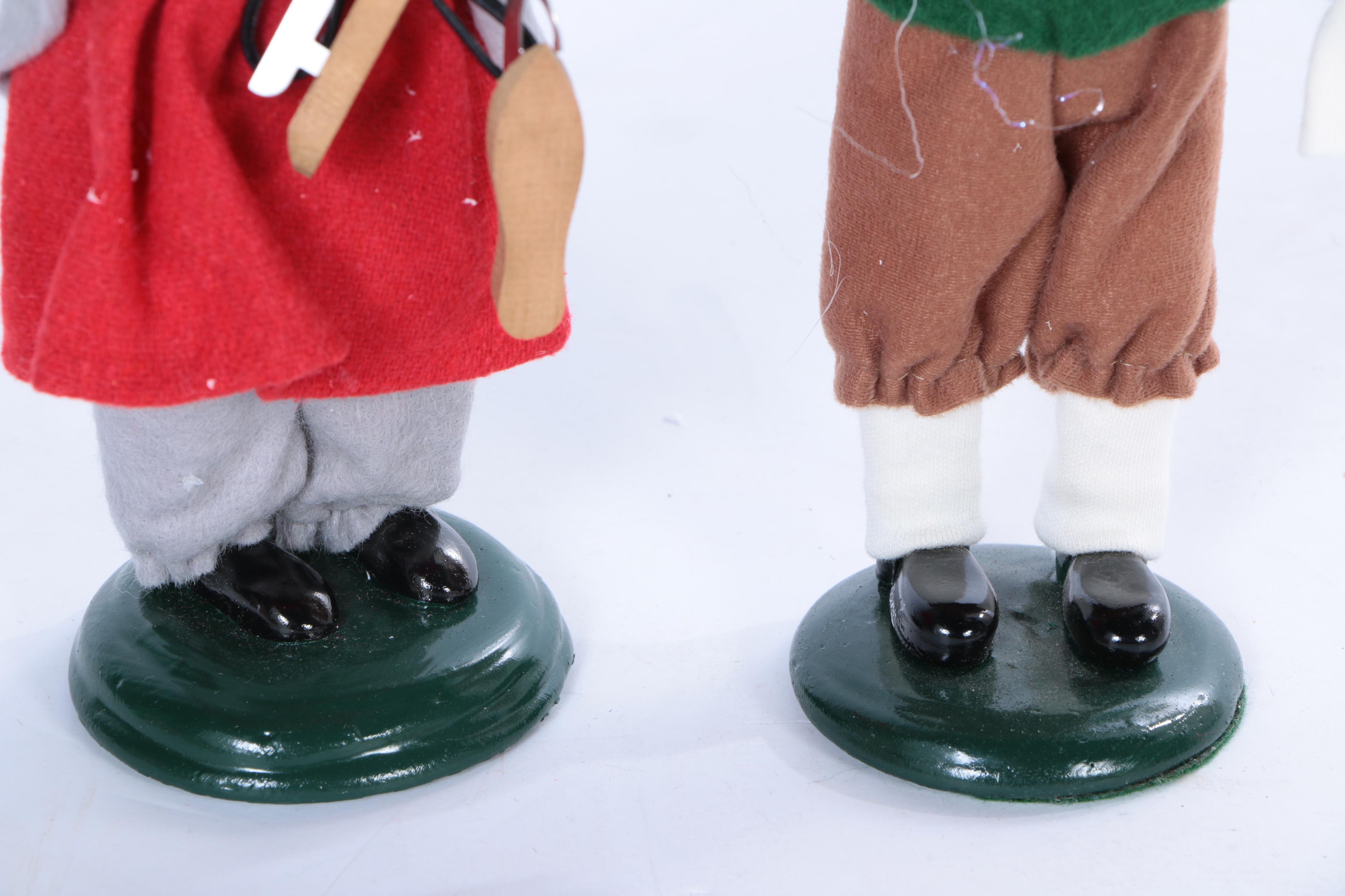 Collection of Byer's Choice Ltd. "The Carolers" Seasonal Figurines