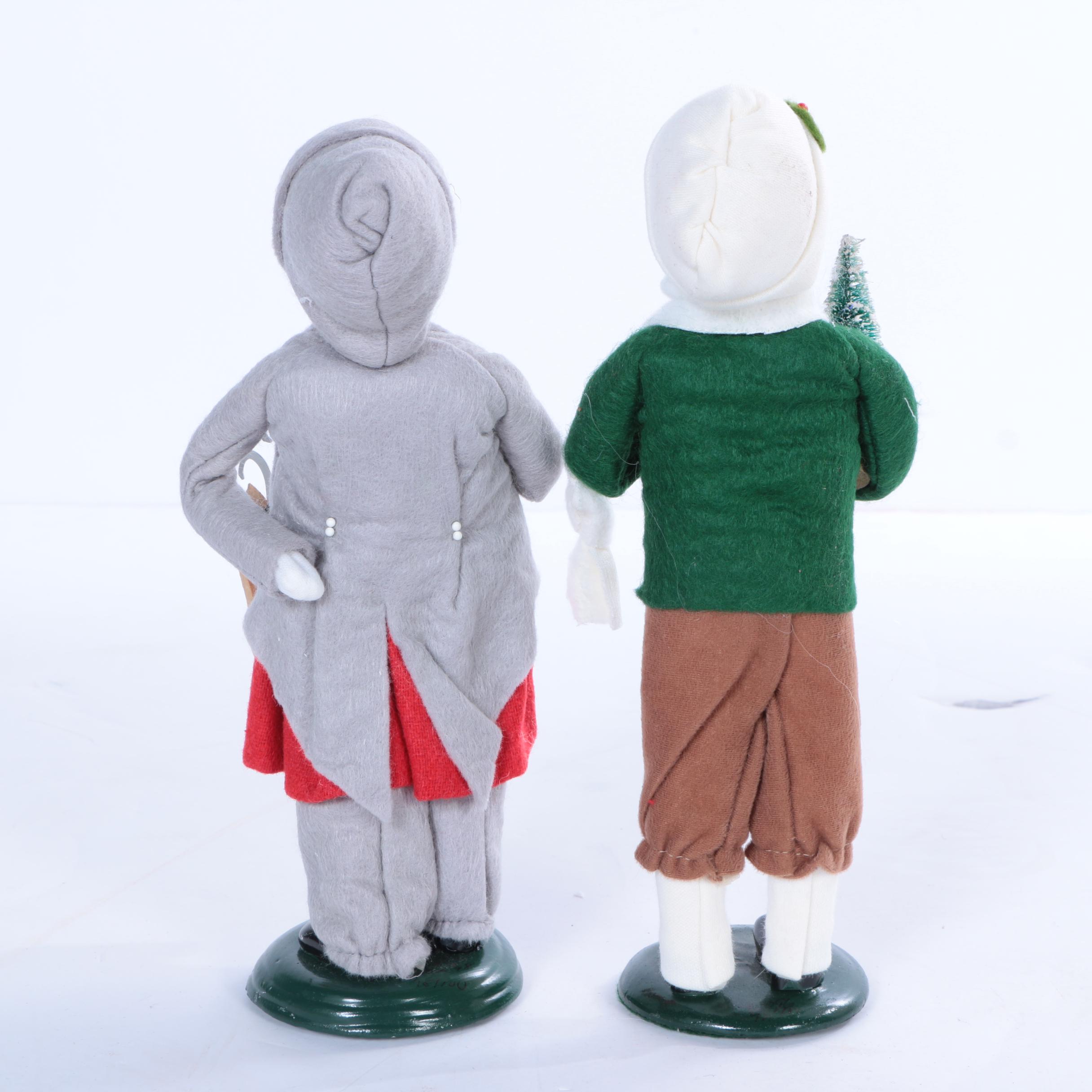 Collection of Byer's Choice Ltd. "The Carolers" Seasonal Figurines