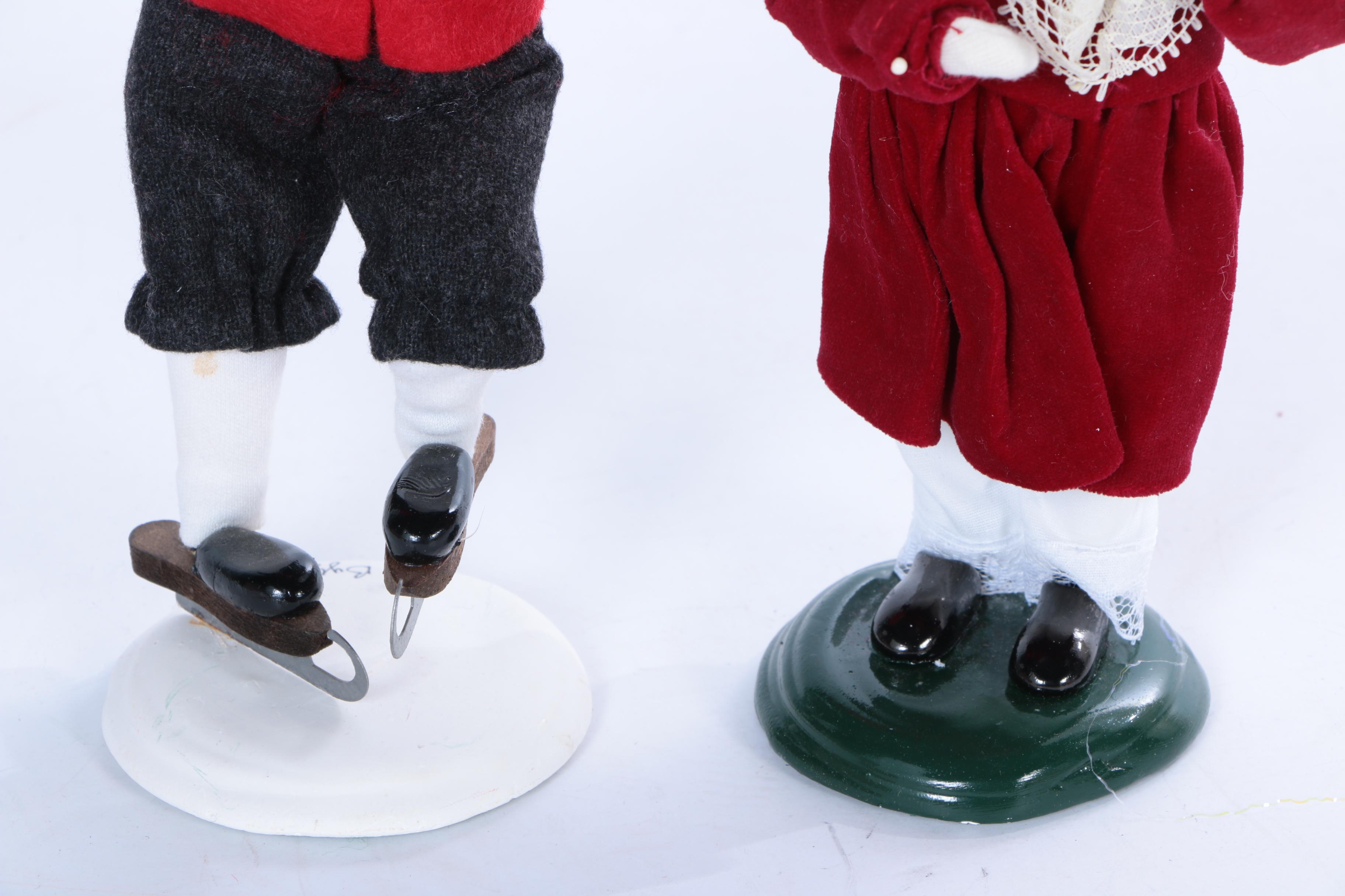 Collection of Byer's Choice Ltd. "The Carolers" Seasonal Figurines