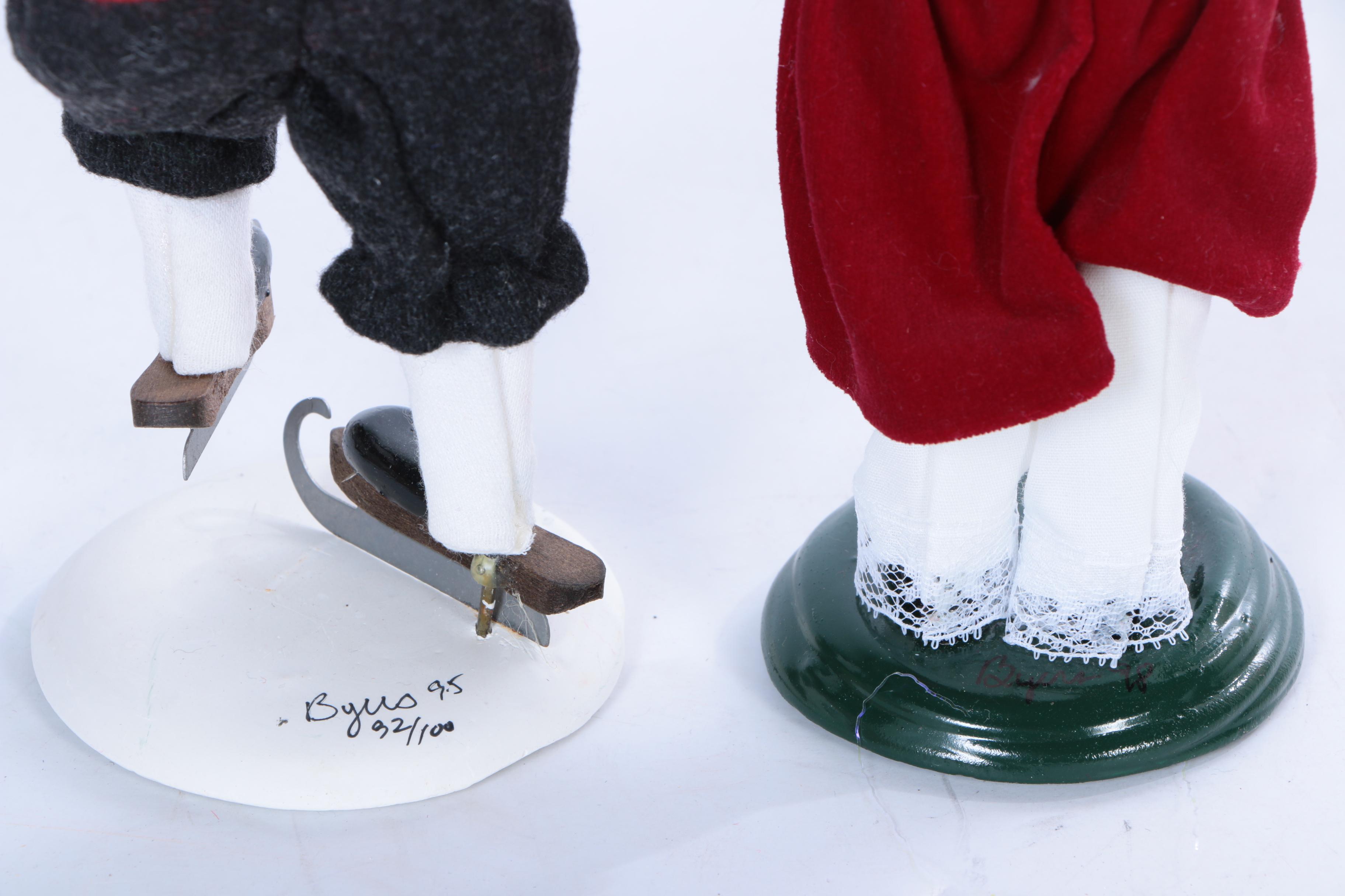 Collection of Byer's Choice Ltd. "The Carolers" Seasonal Figurines