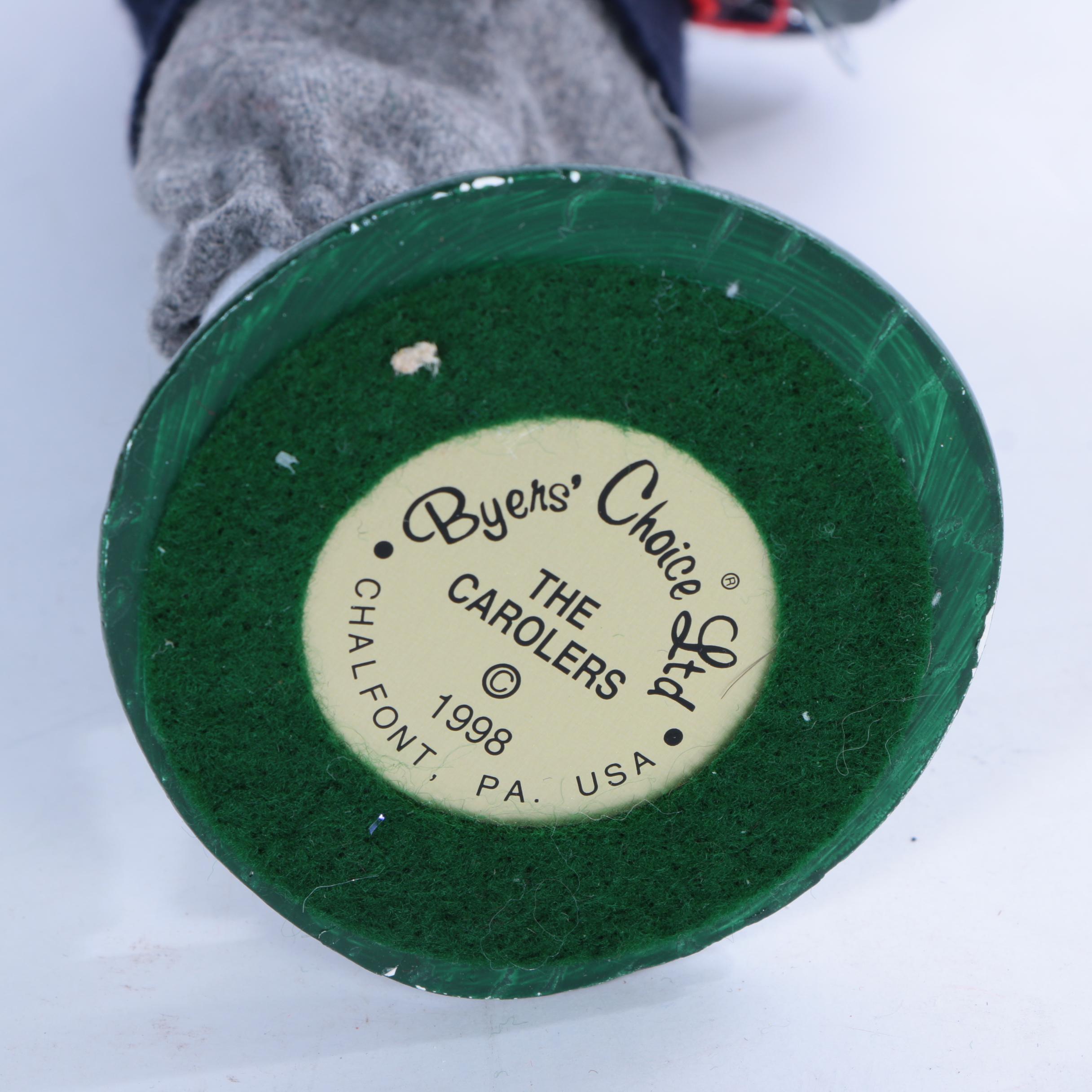 Collection of Byer's Choice Ltd. "The Carolers" Seasonal Figurines