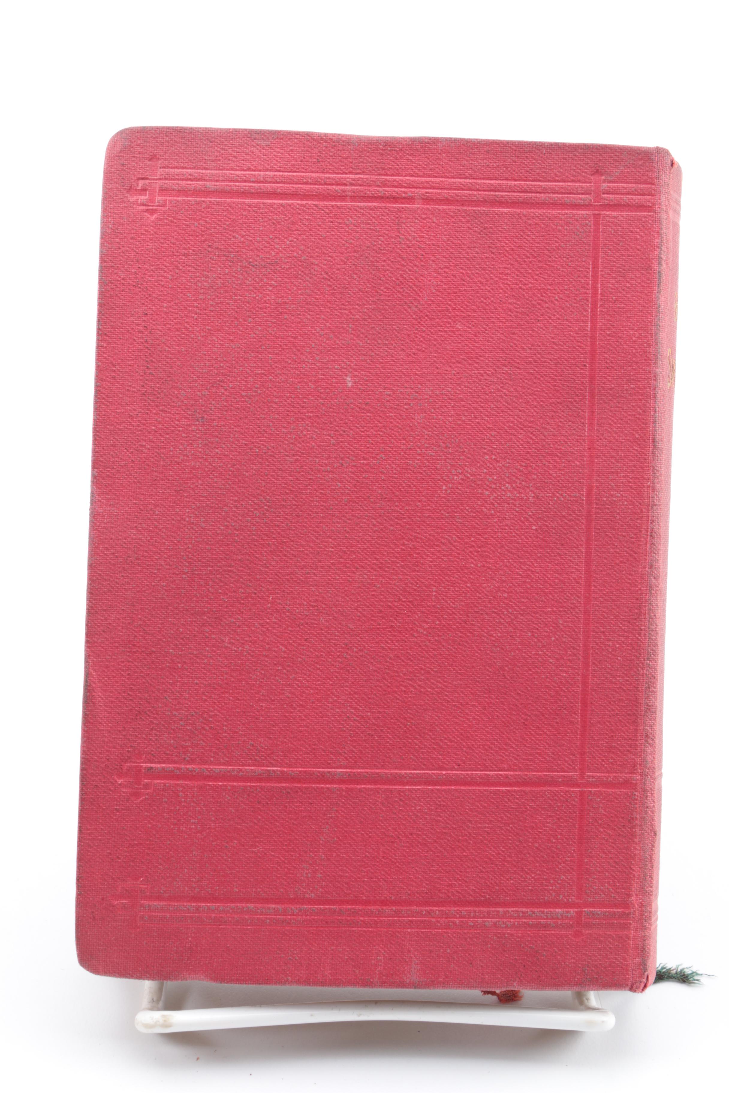 Antique Baedeker's Travel Handbooks