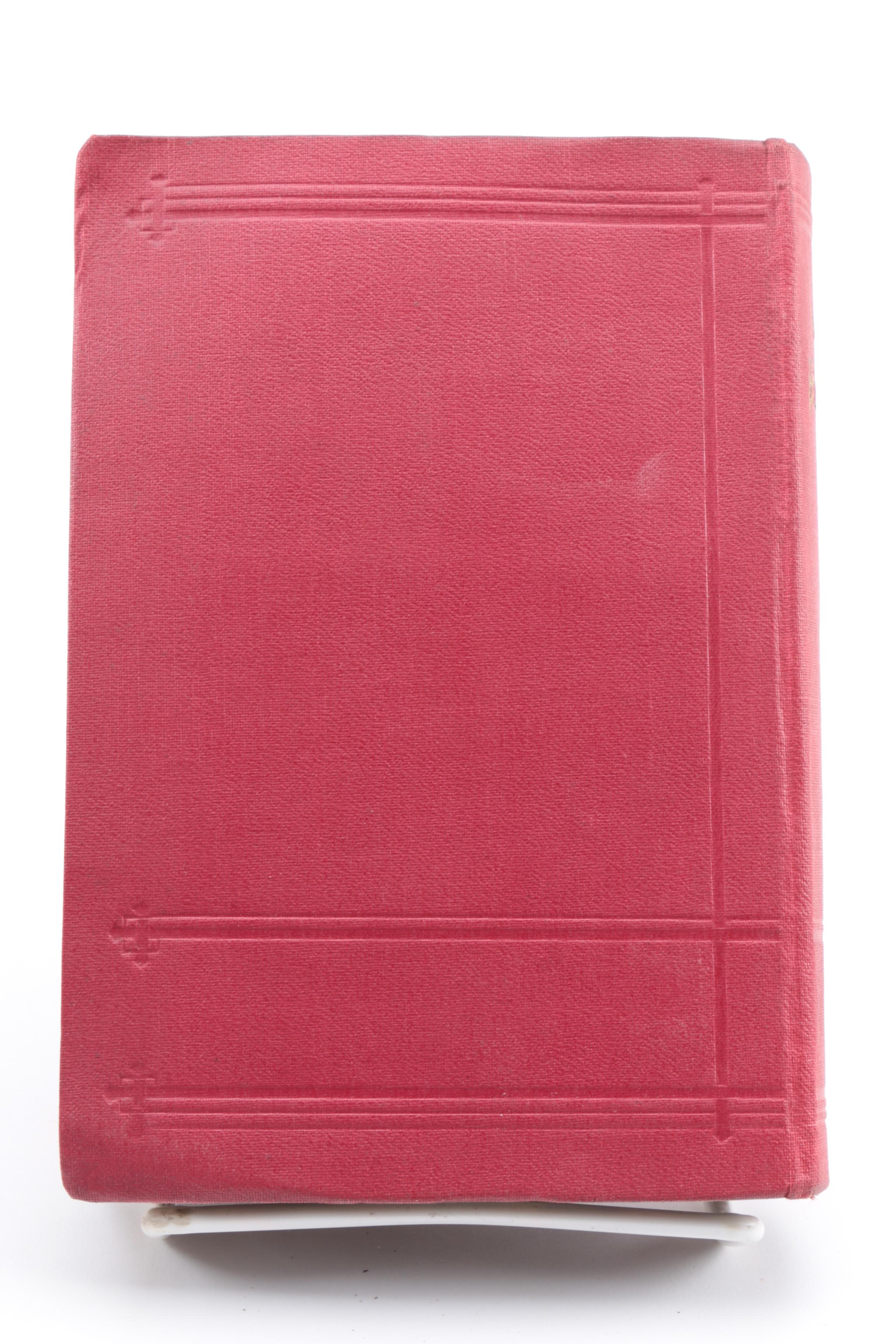 Antique Baedeker's Travel Handbooks