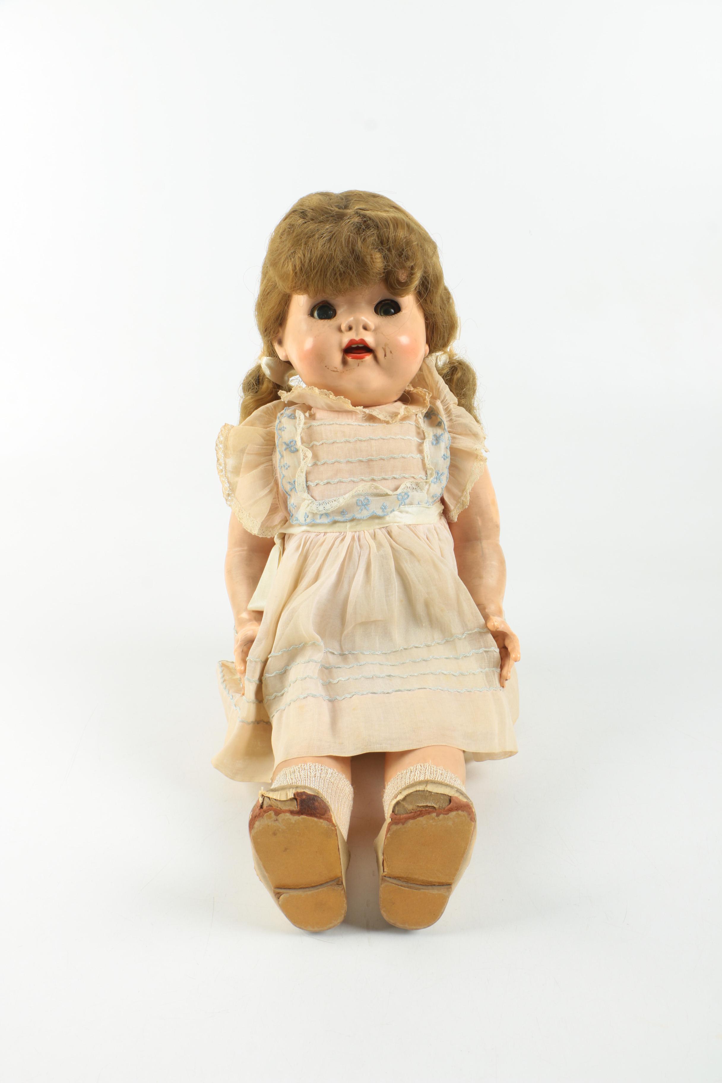 Ideal "Saucy Walker" Vintage Composition Doll