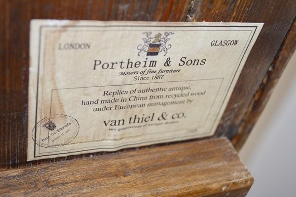 Van Thiel & Co. Reproduction Reclaimed Wood Sawbuck Table/Buffet