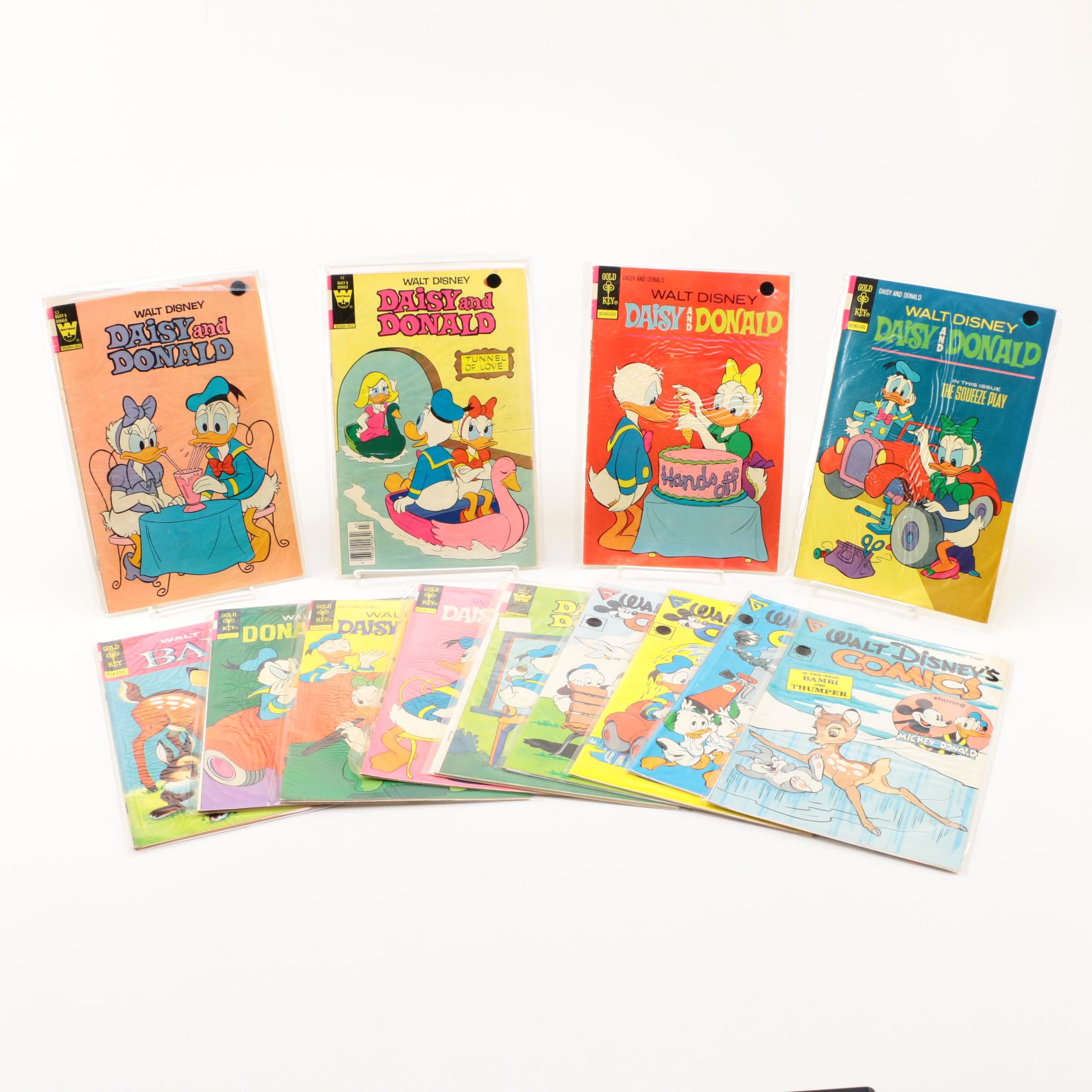 Vintage Bambi and Donald Duck Comic Books