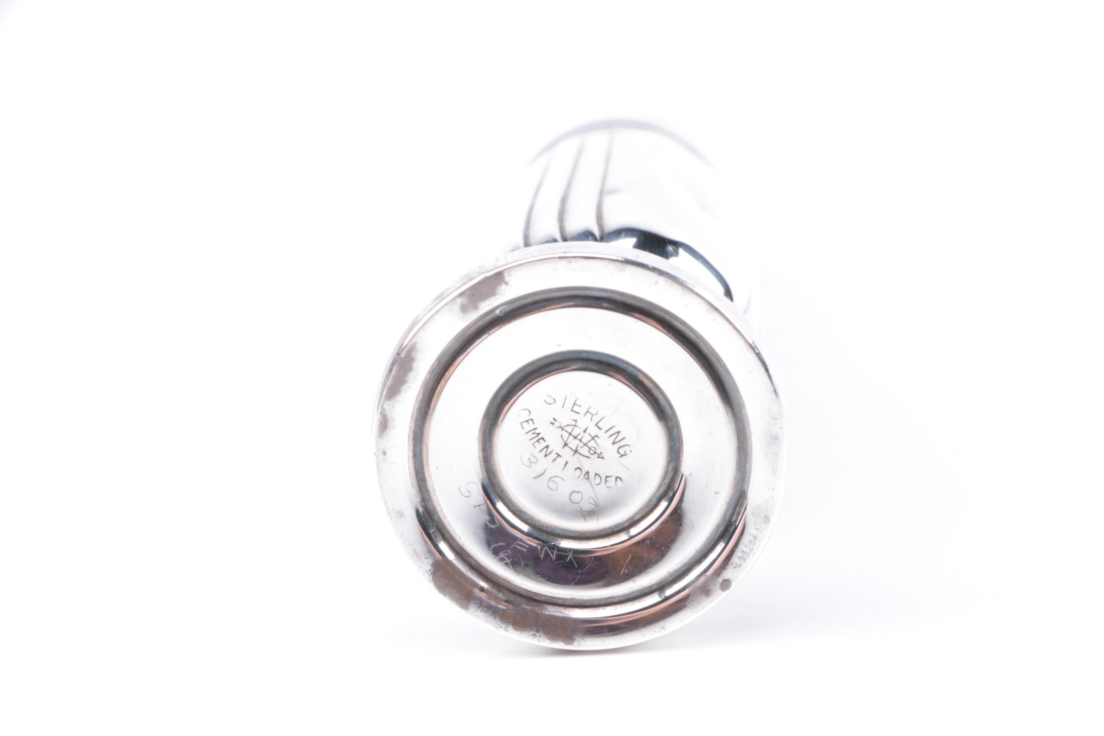 Webster Company Weighted Sterling Silver Salt and Pepper Shakers