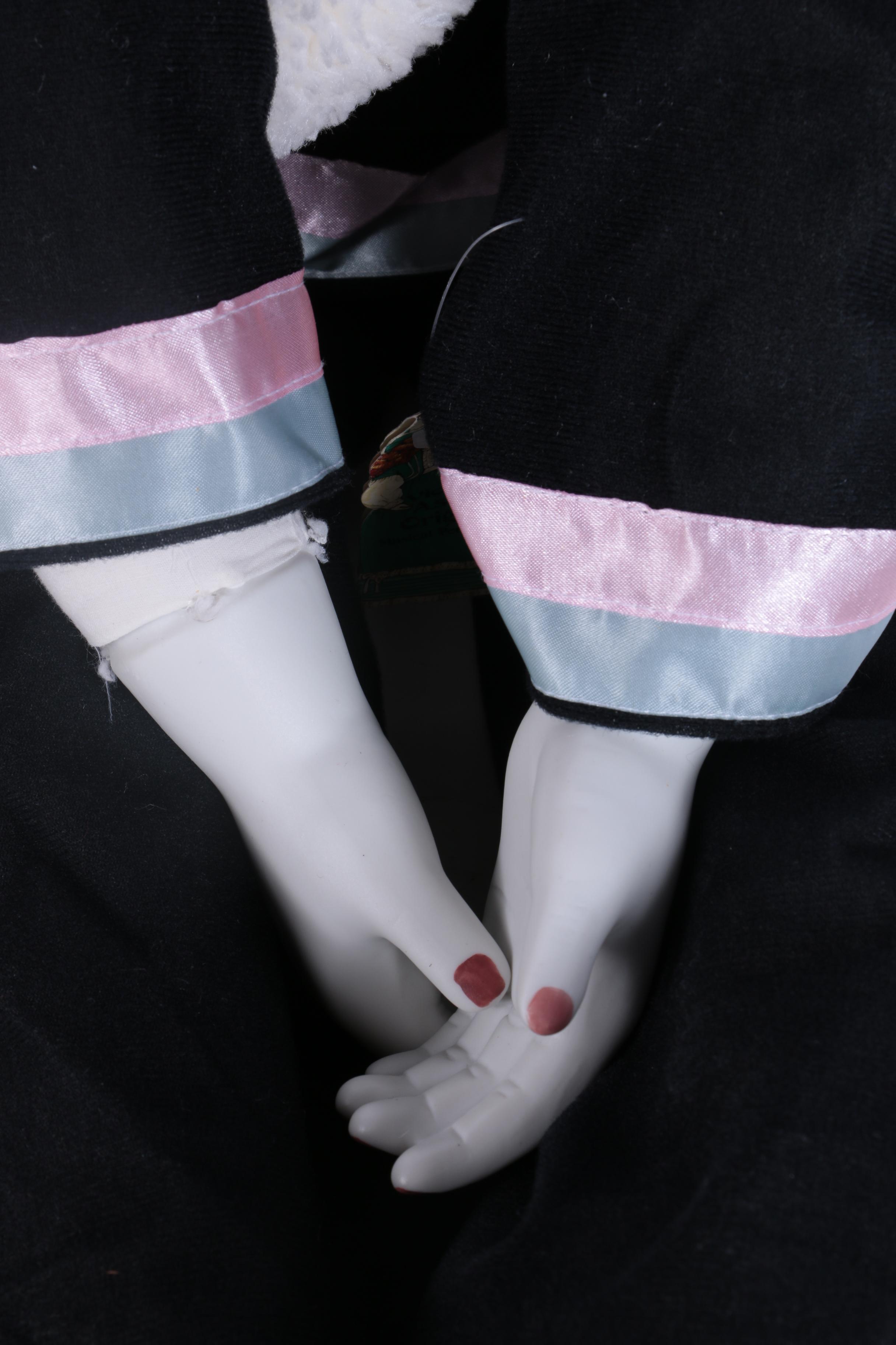 Victoria Ashlea Porcelain Musical Collector Doll