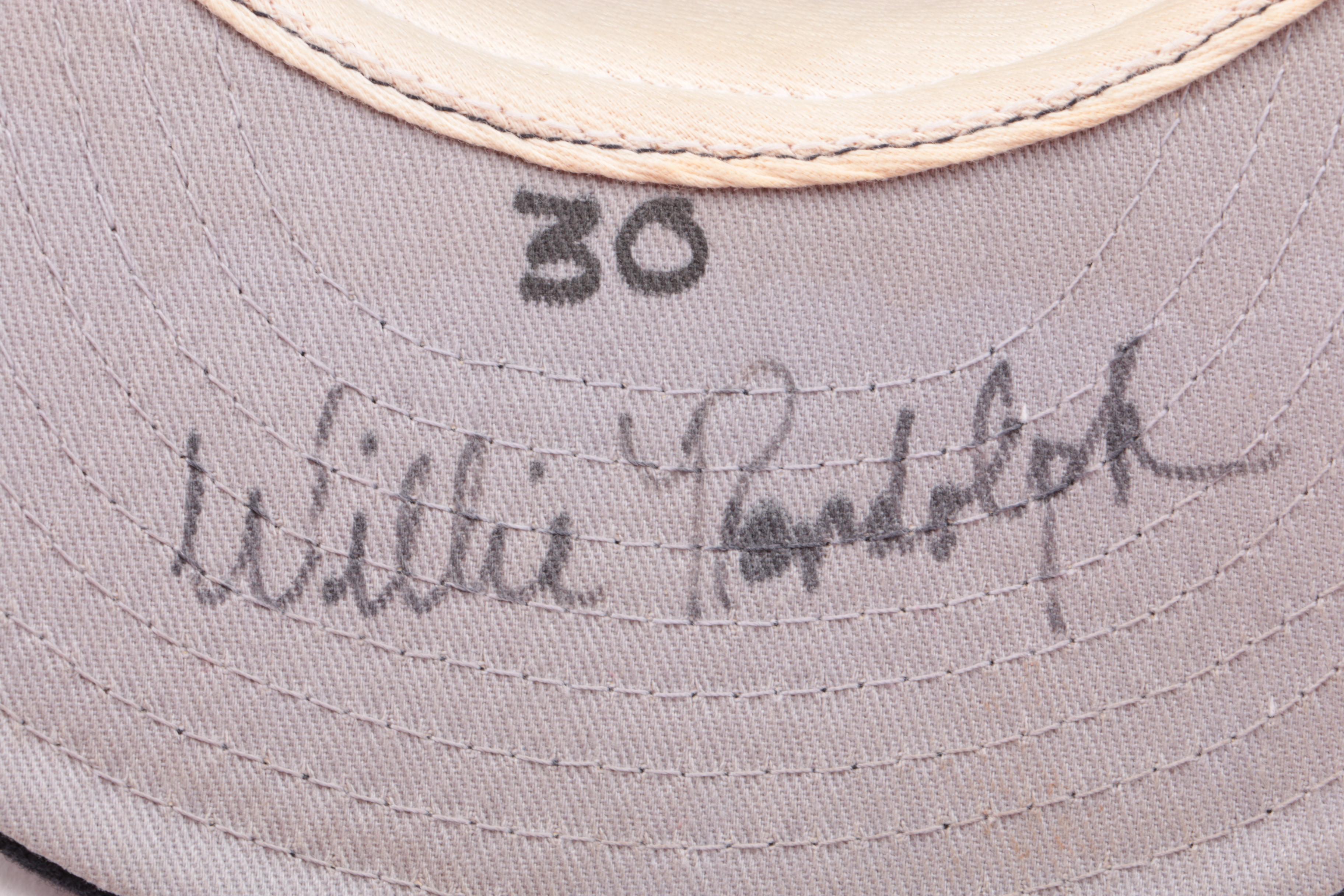 Willie Randolph Signed New York Yankees Baseball Cap
