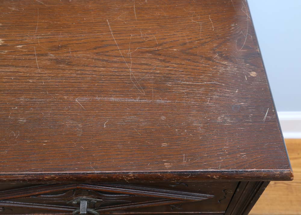 Vintage Neo-Gothic Chest of Drawers