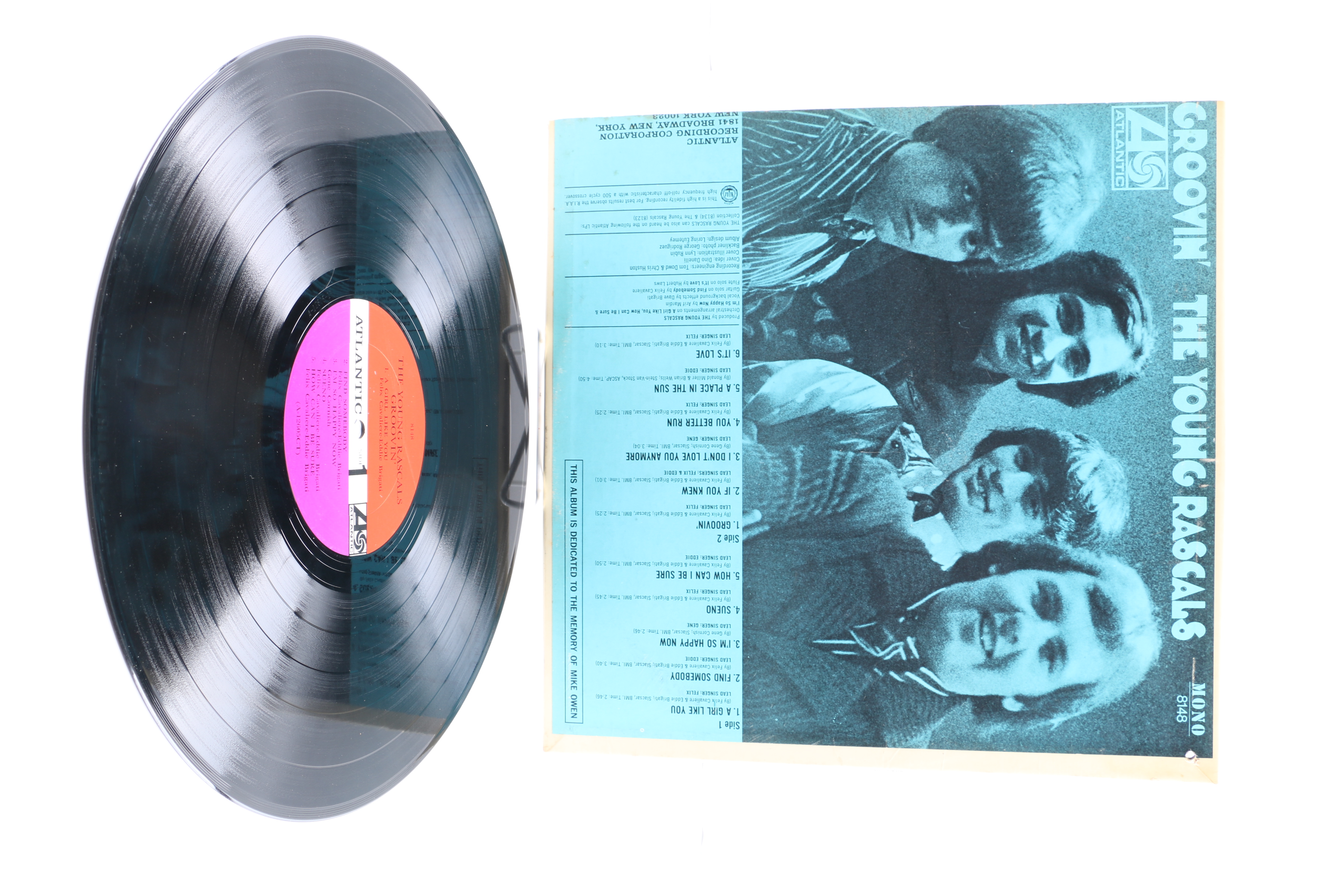 The Rascals LPs Including "Groovin'" Original US Mono Pressing