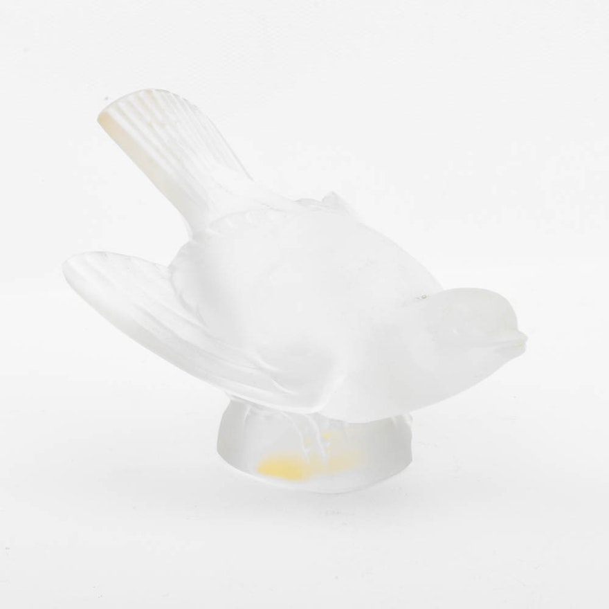 Lalique Crystal Sparrow