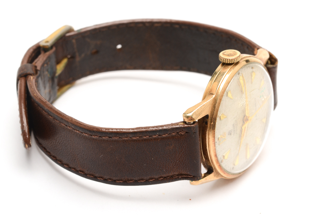 Vintage Tudor Royal for Rolex Watch with Leather Band