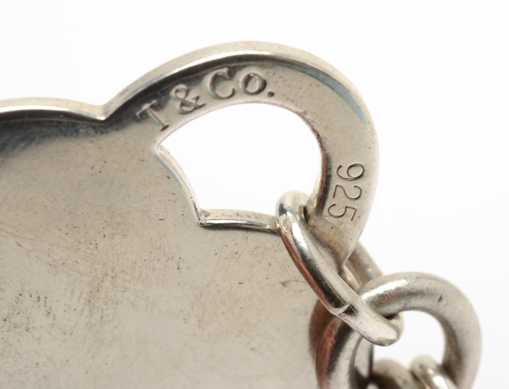 Sterling Silver "Return to Tiffany" Bracelet with Extra Large Heart Tag