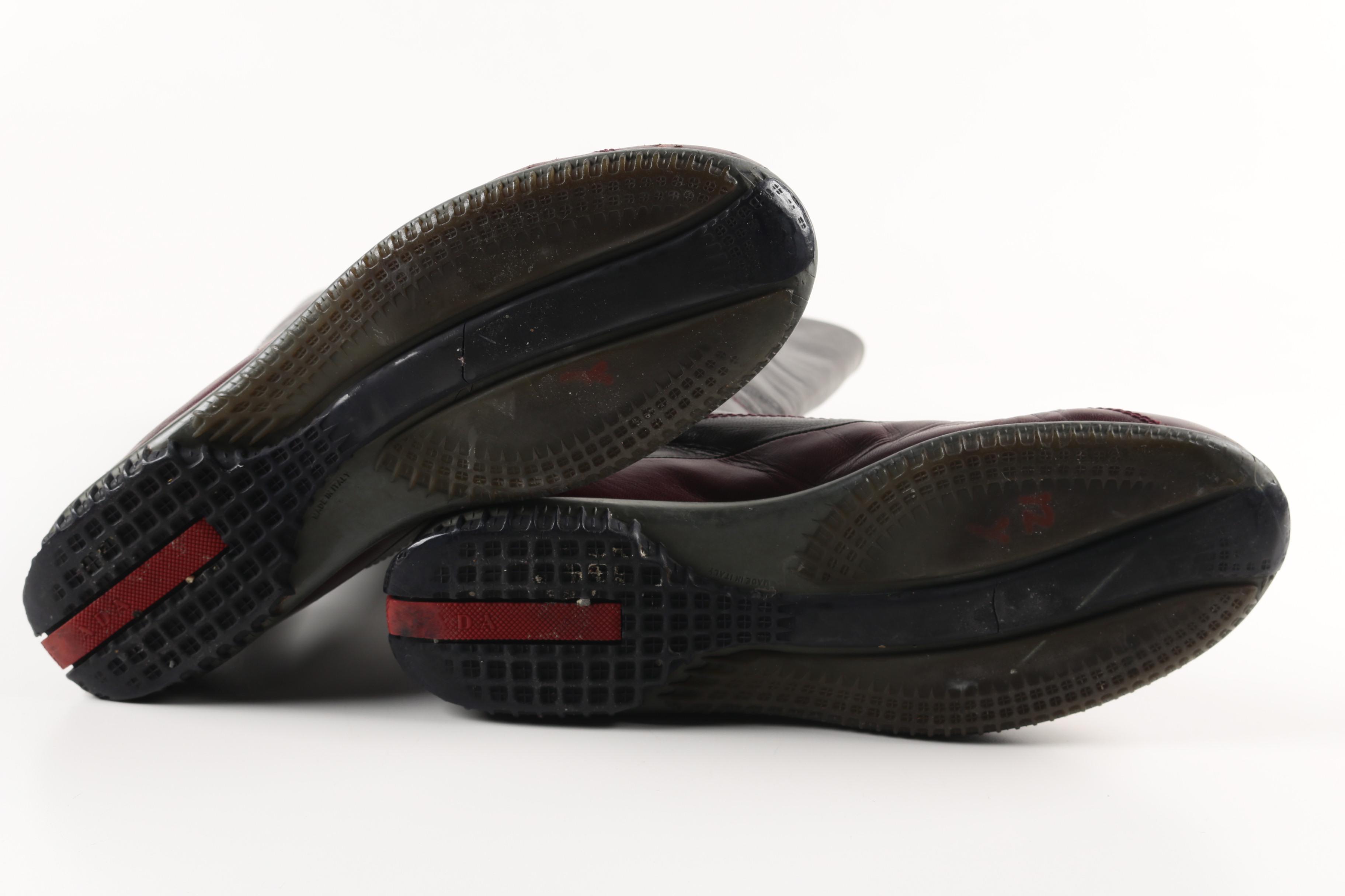 Prada Brown Leather Boots