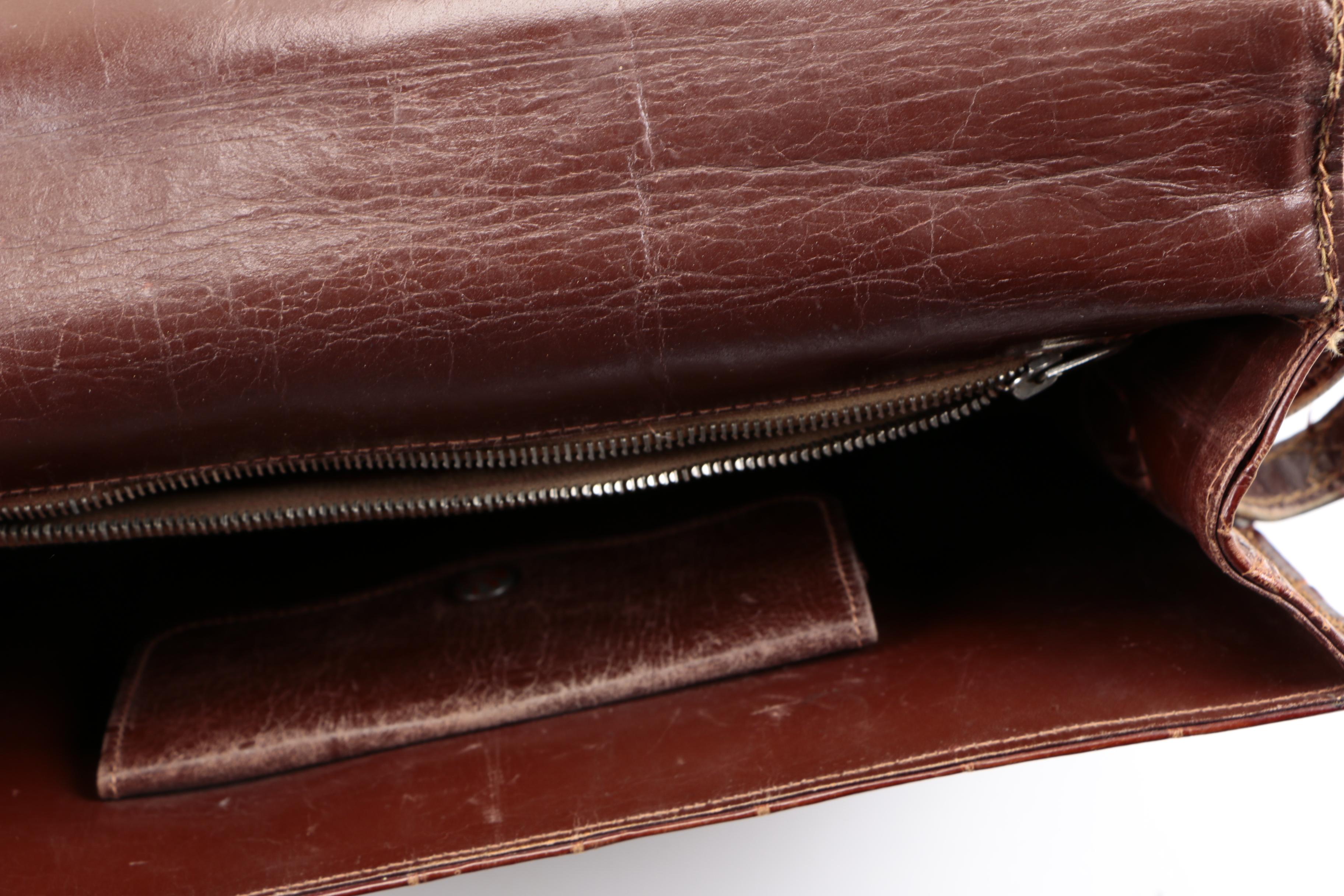 Vintage Clutch Handbags Including Crocodile