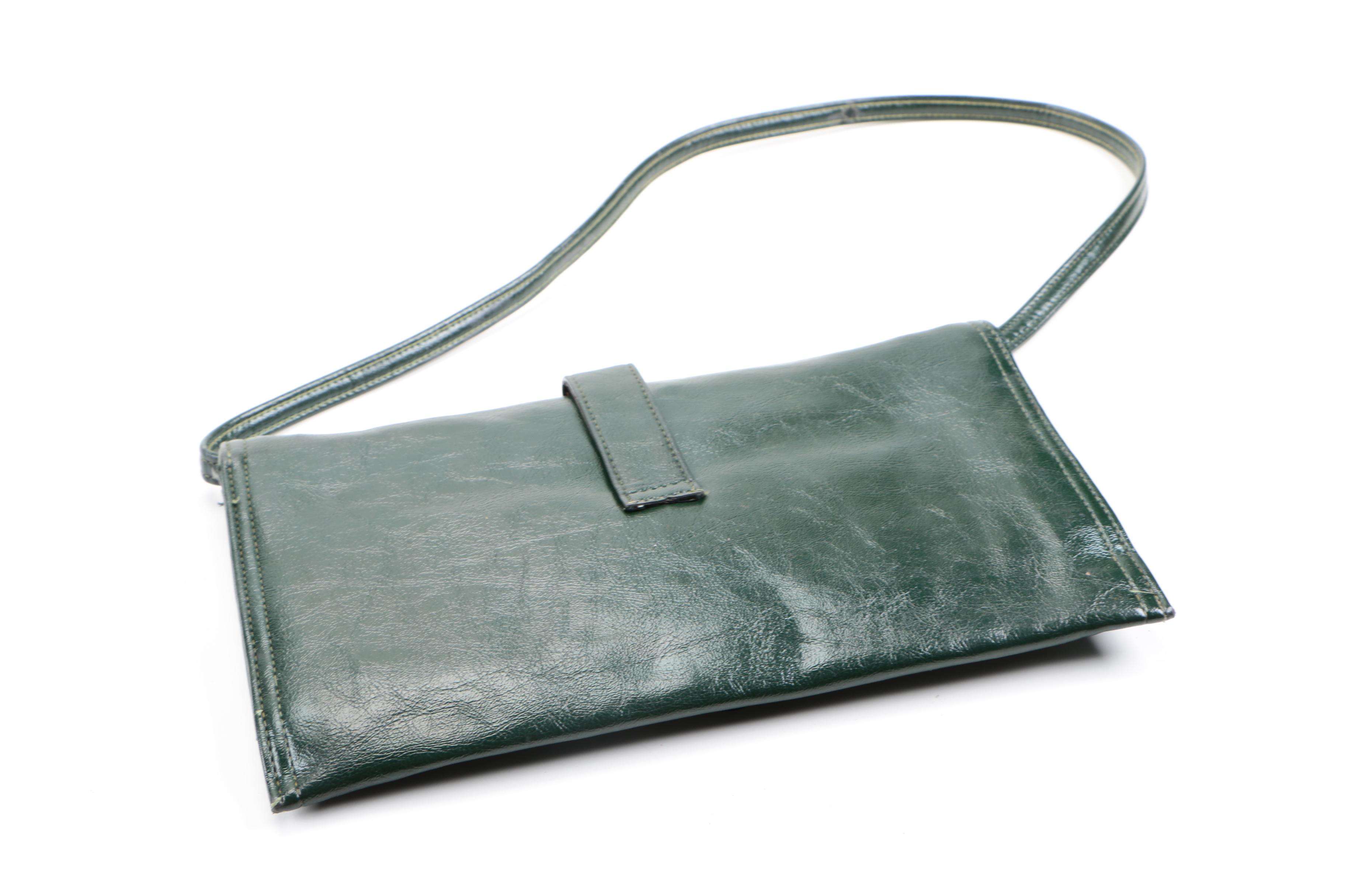 Vintage Clutch Handbags Including Crocodile