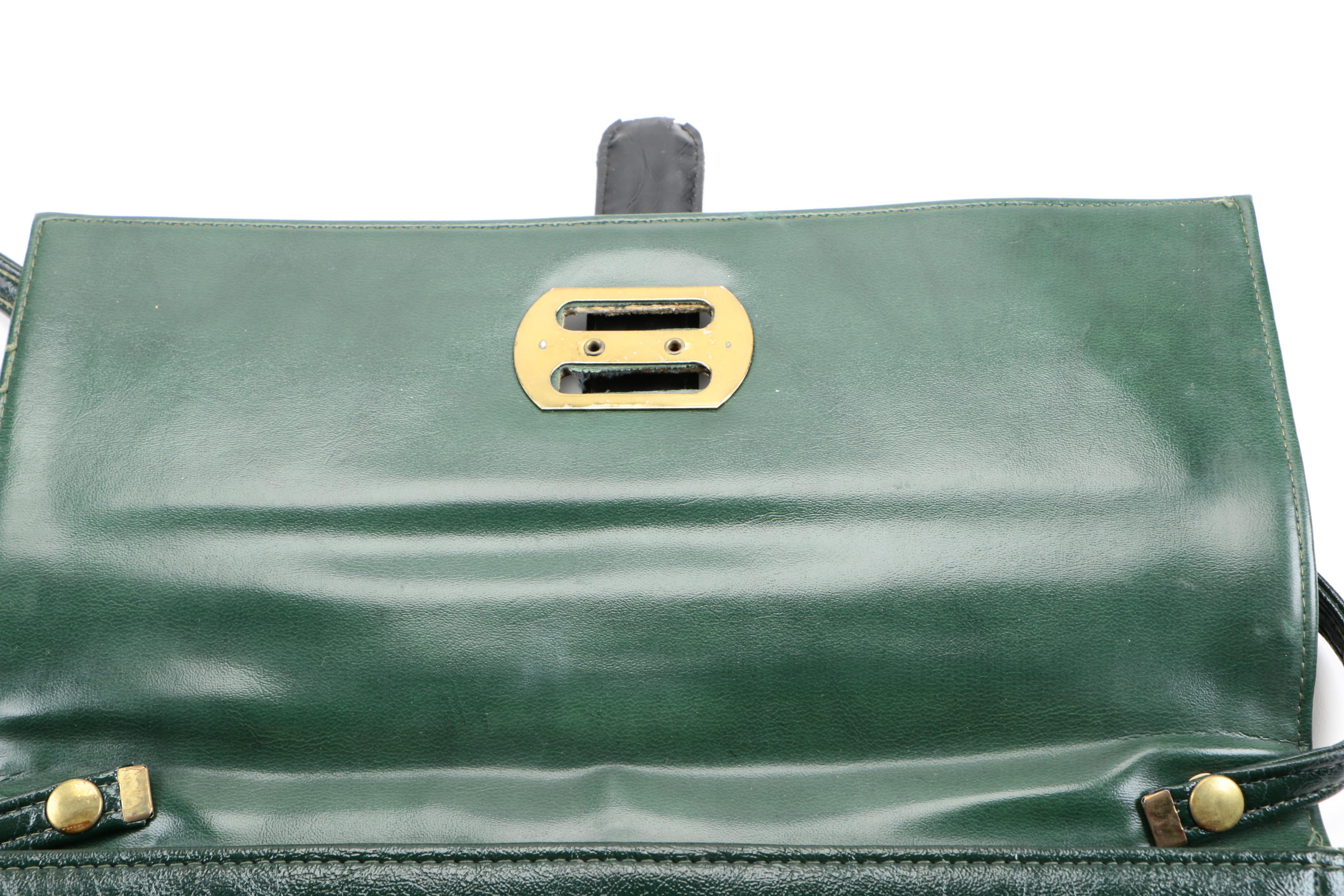 Vintage Clutch Handbags Including Crocodile