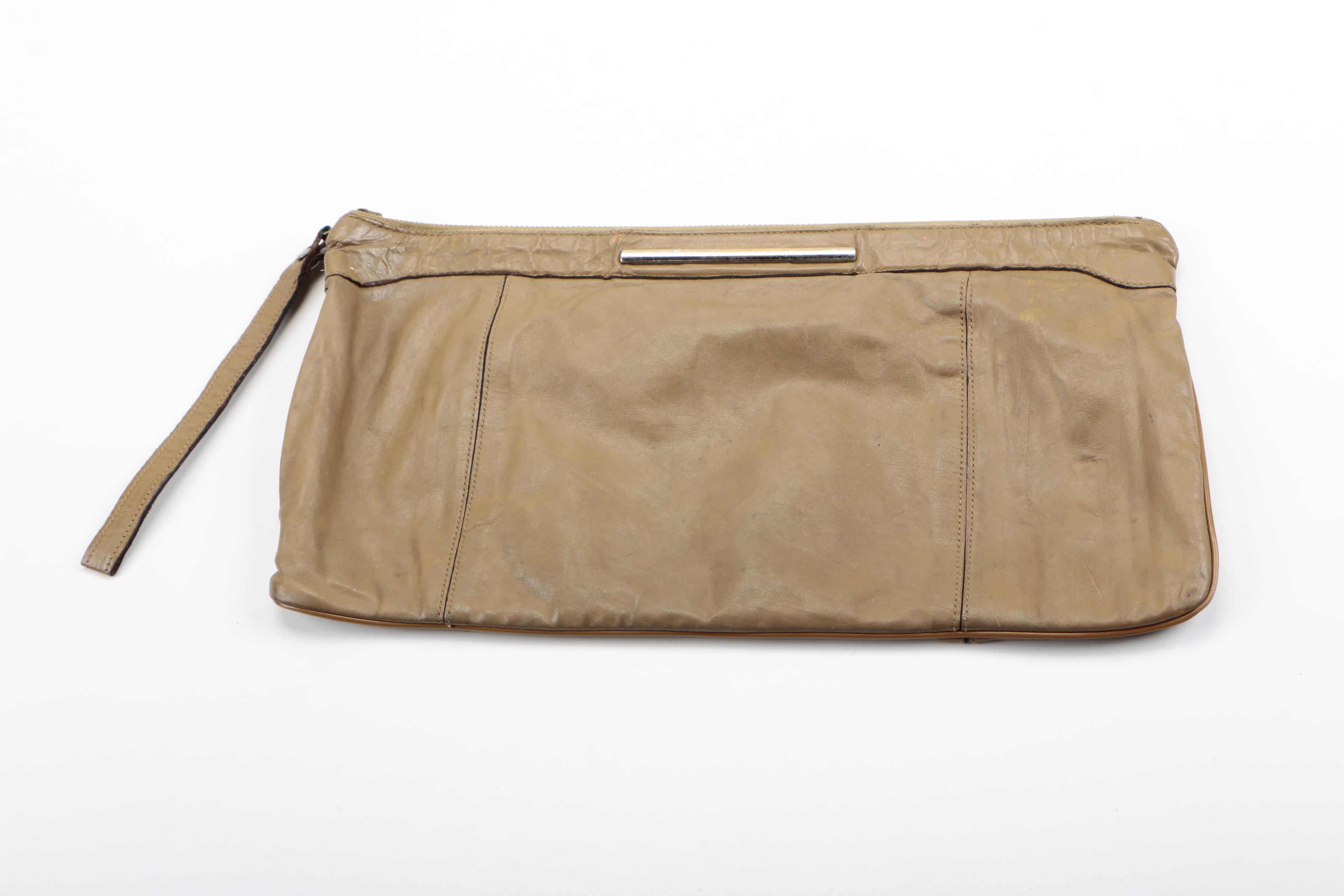 Vintage Clutch Handbags Including Crocodile