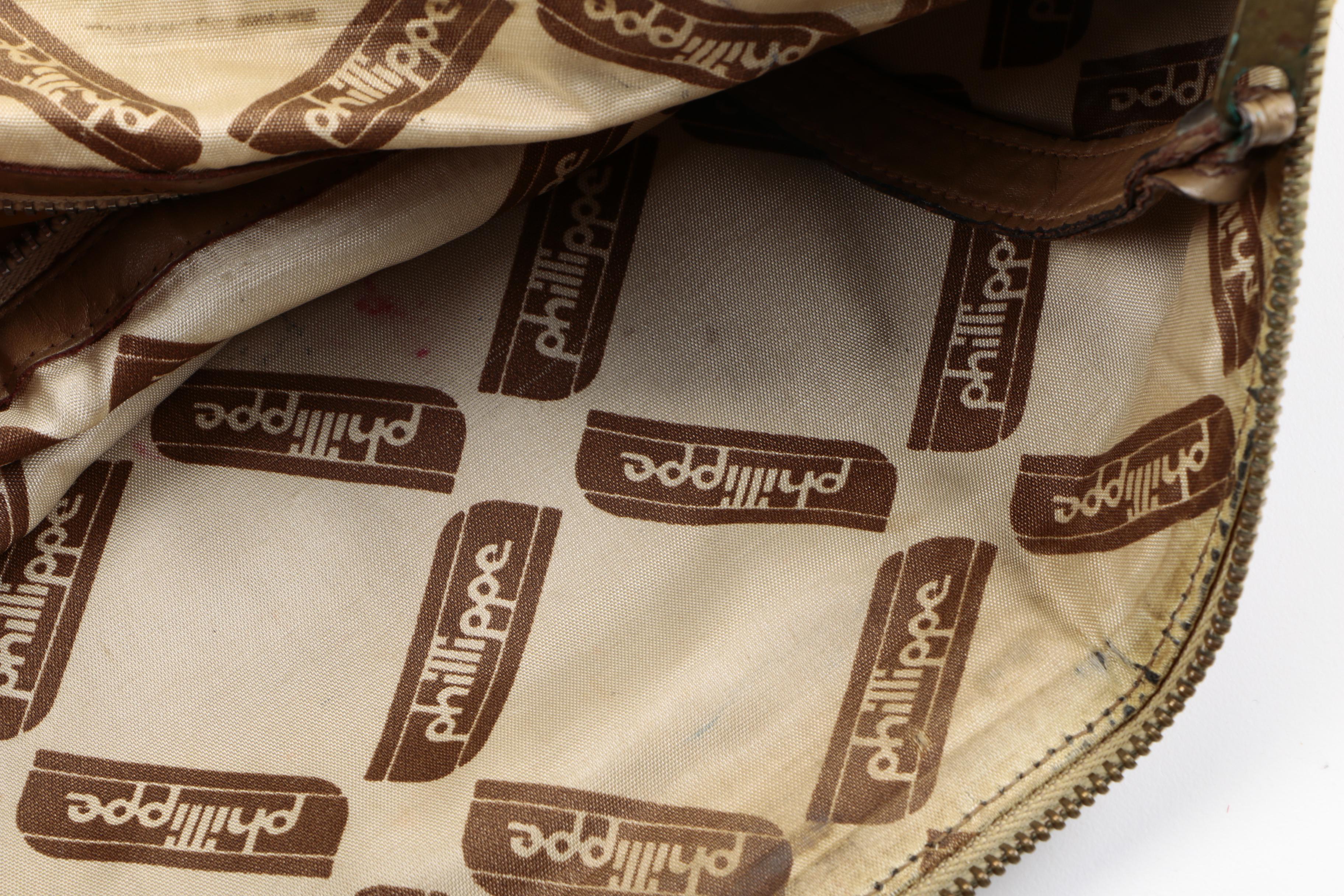 Vintage Clutch Handbags Including Crocodile